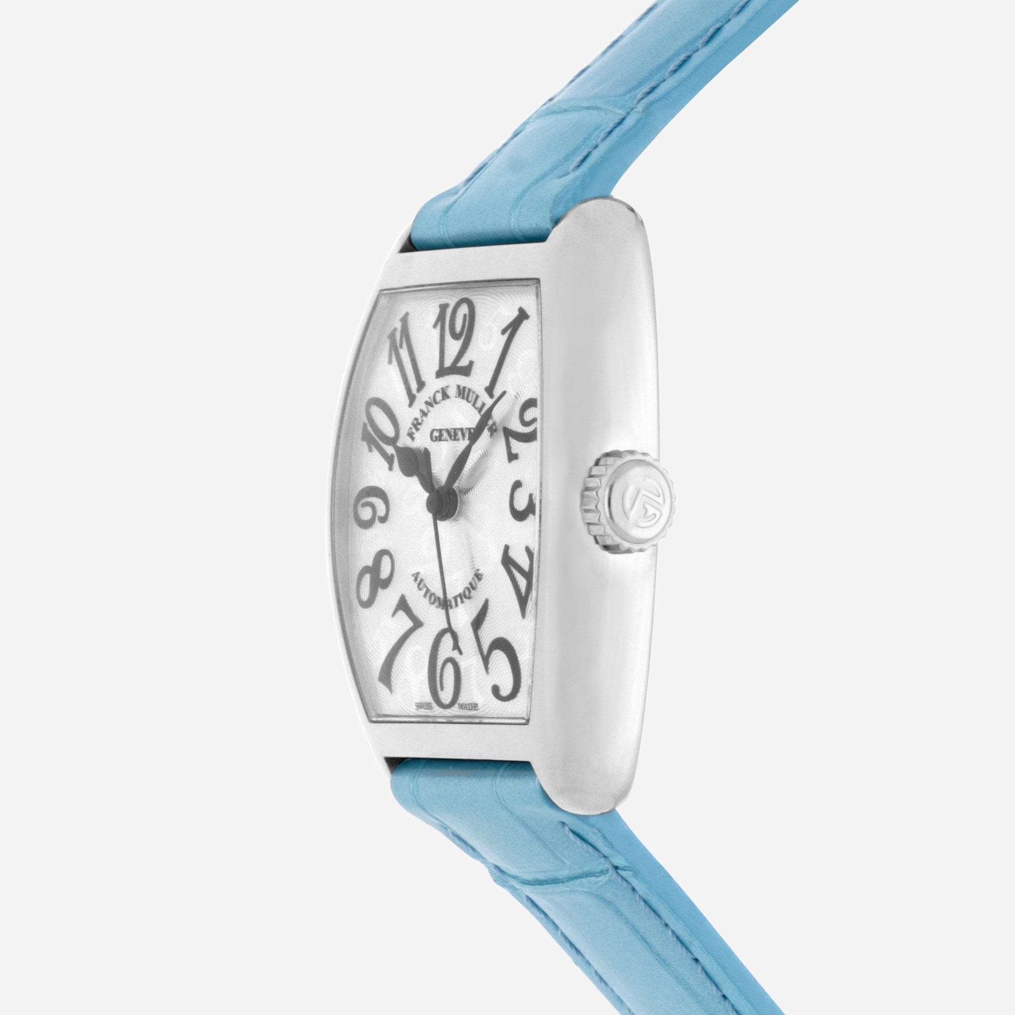 Franck Muller Cintrée Curvex 18K White Gold Automatic Unisex Watch 7500SCATFO — view 2