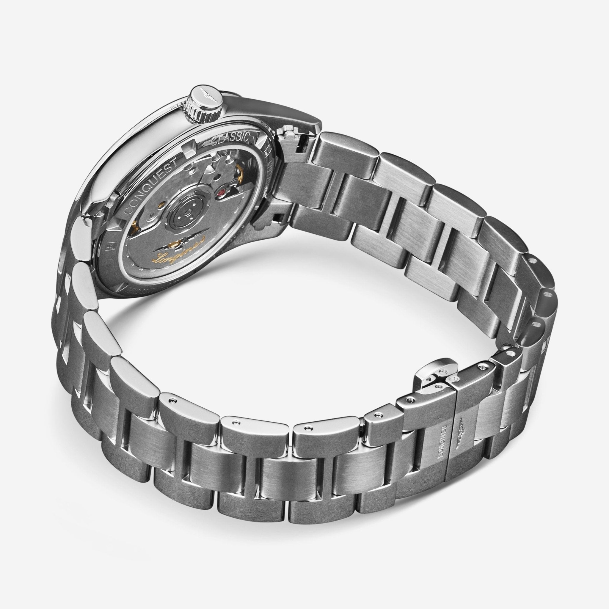 Longines Conquest Stainless Steel Automatic Ladies Watch L23854766 — view 3