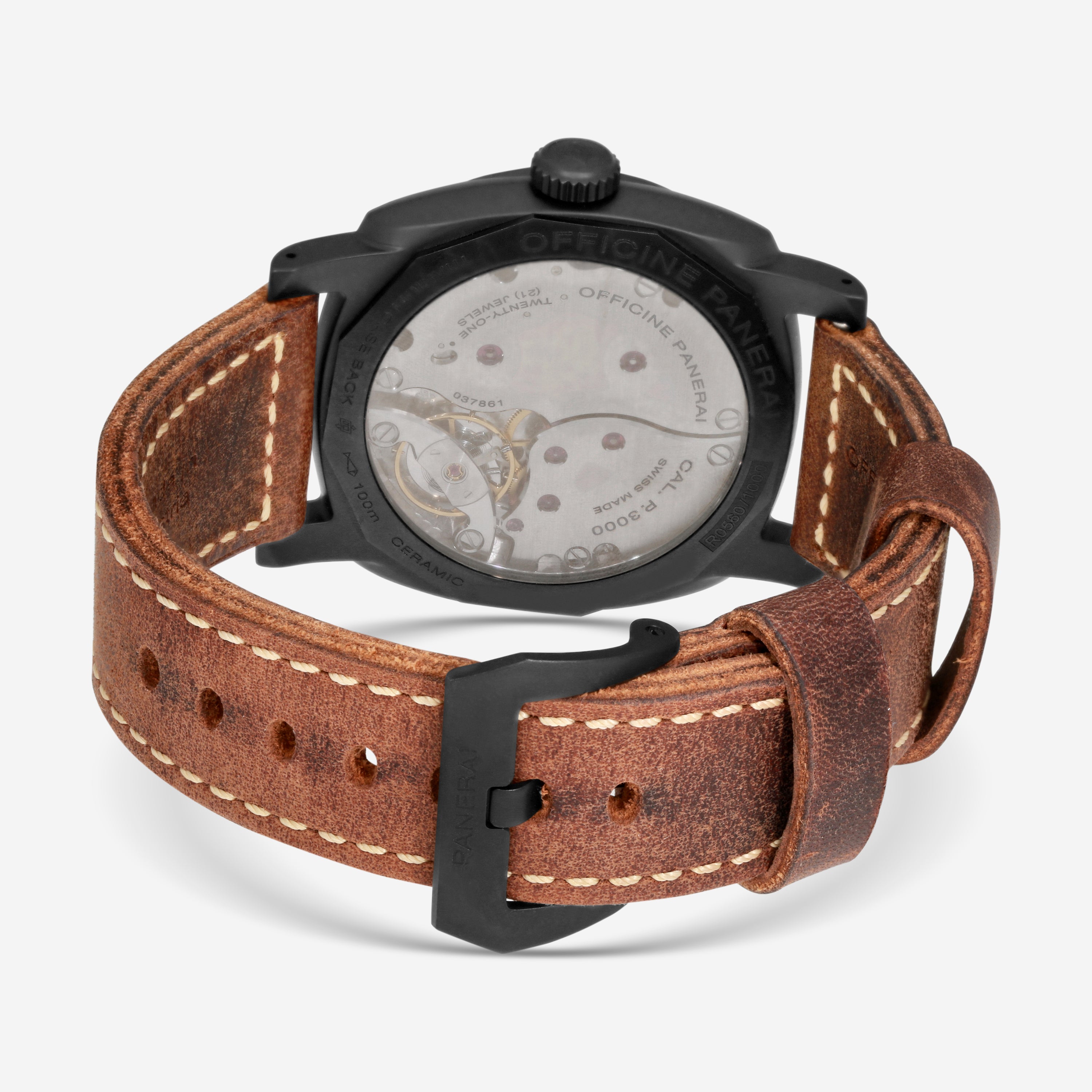 Panerai Radiomir 1940 3 Days Ceramic Manual Wind Men's Watch PAM00577 — view 3