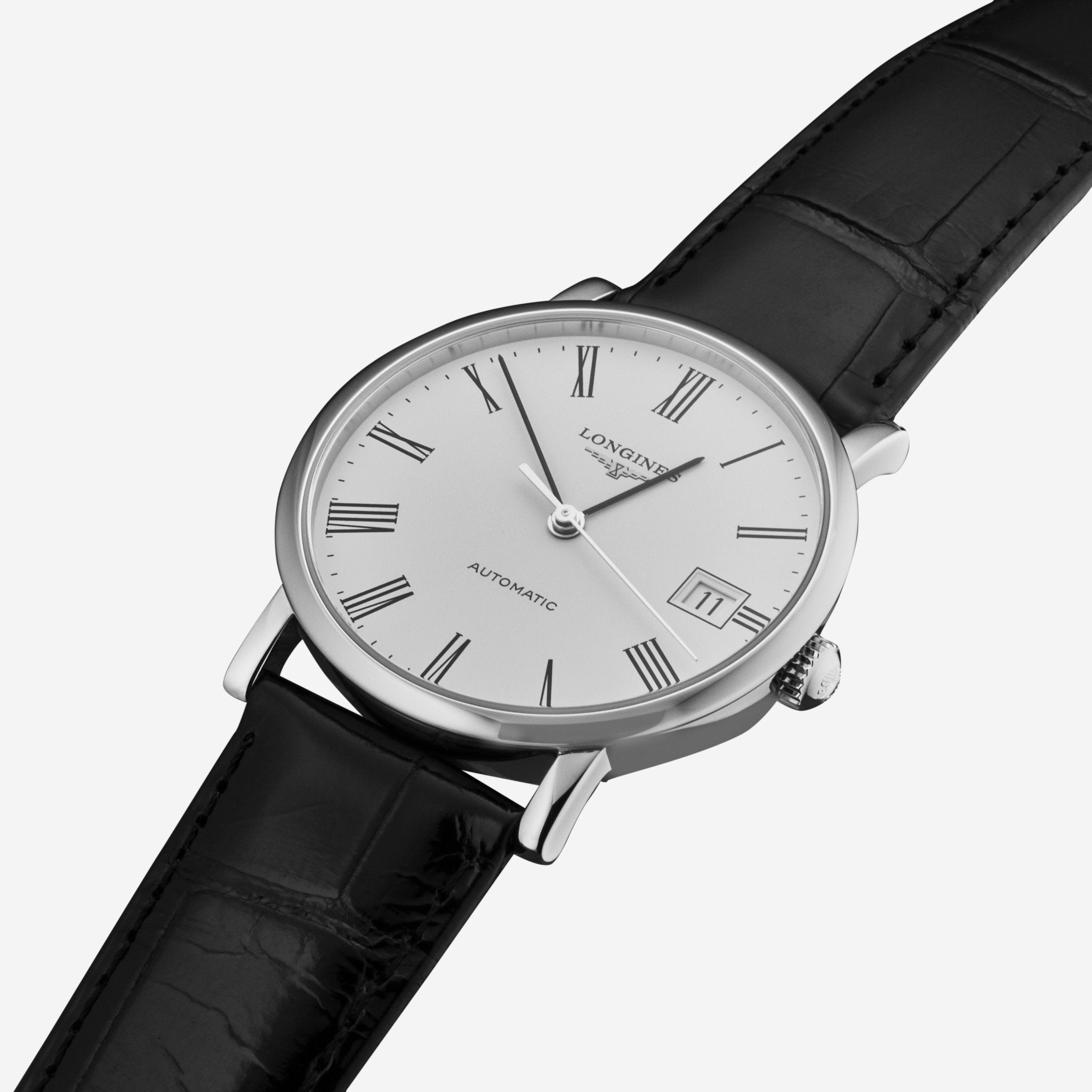 Longines Elegant White Dial Stainless Steel Automatic Ladies Watch L4.809.4.11.2 — view 2