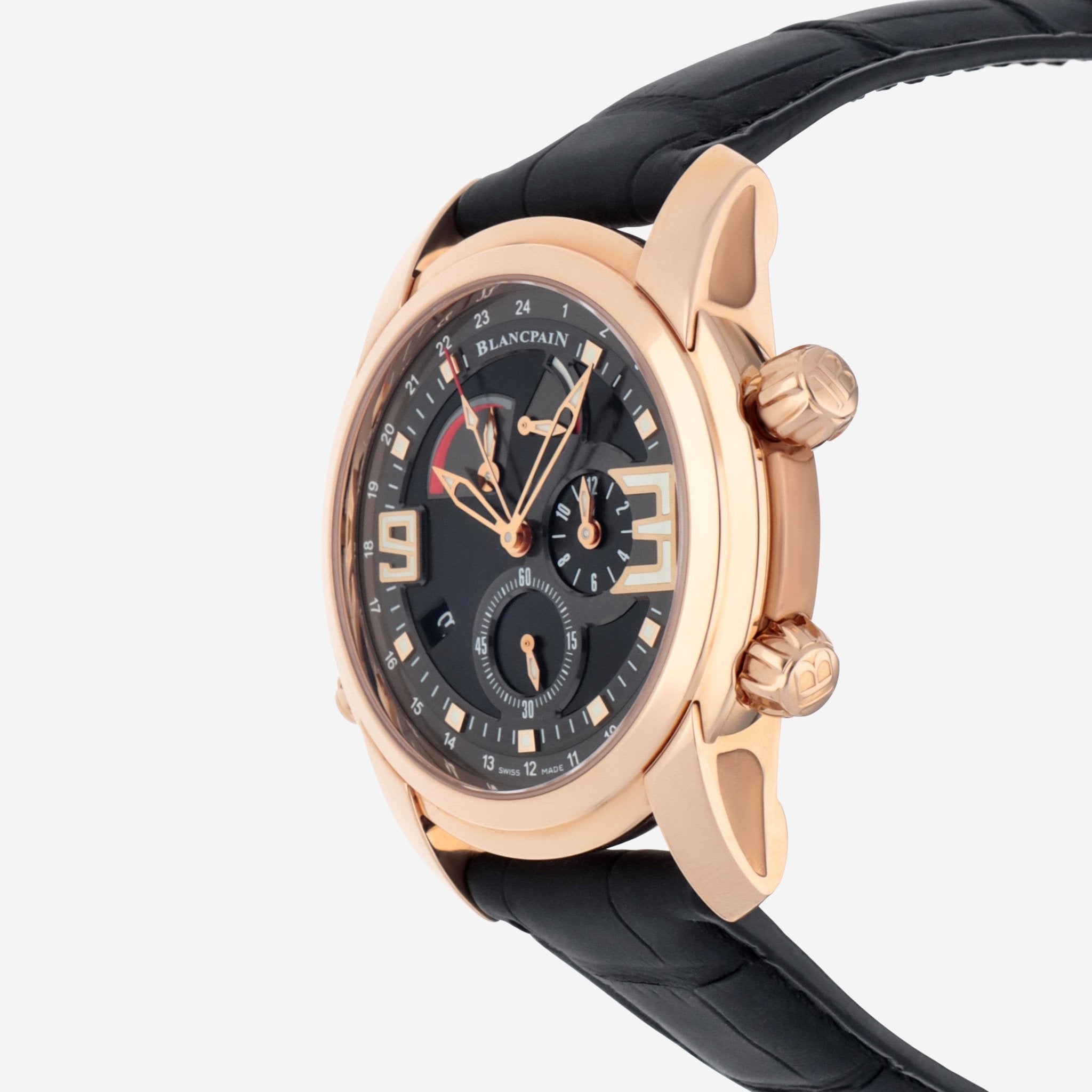 Blancpain L-Evolution Reveil GMT 18K Rose Gold Automatic Men's Watch 8841-3630-53B — view 2