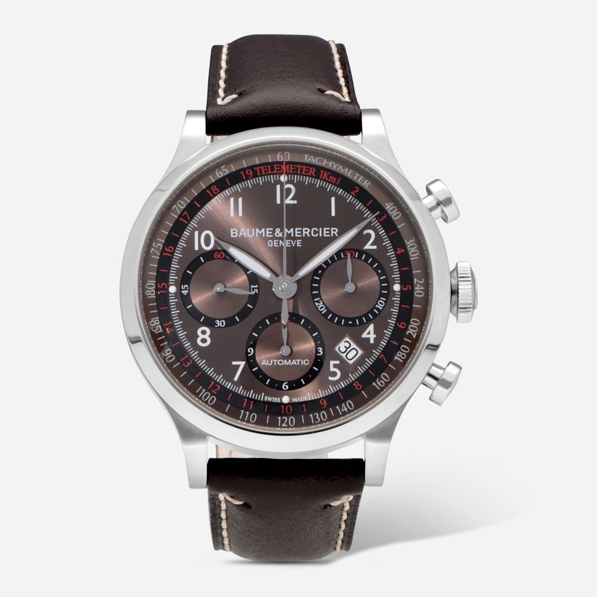 Baume & Mercier Capeland Stainless Steel Automatic Men's Watch 10002 — view 1