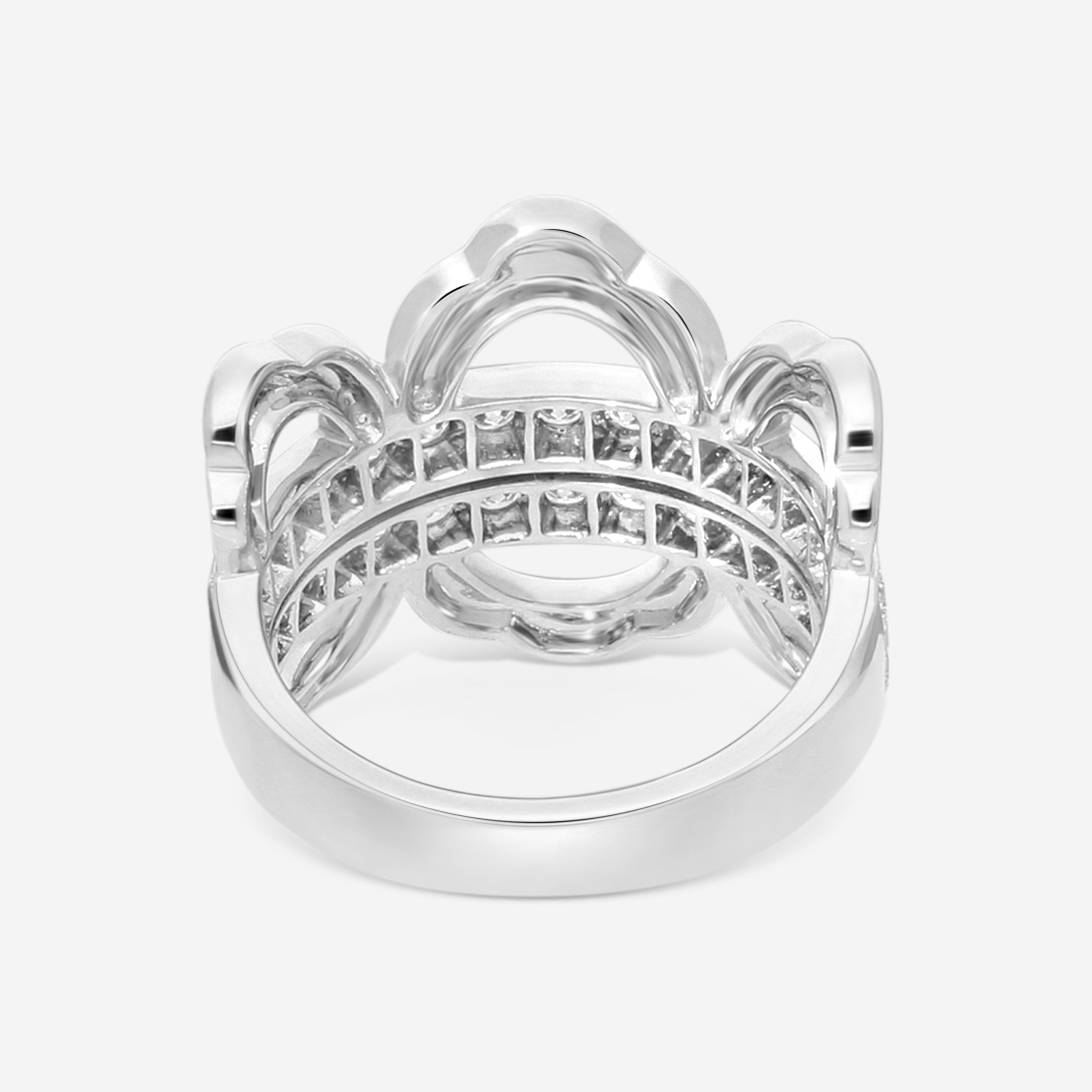 Hearts On Fire Lorelei 18K White Gold Ring Sz. 6.5 HFRLORL01058W — view 3