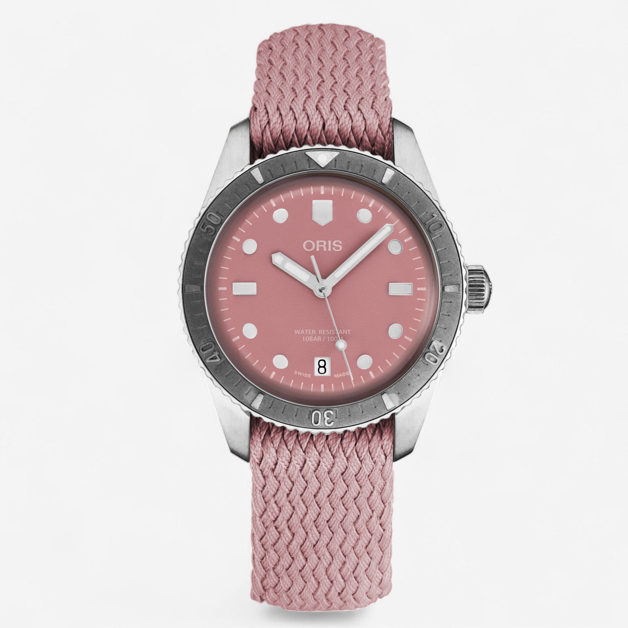 Oris Divers Sixty-Five Stainless Steel Automatic Ladies Watch 73377714058LS