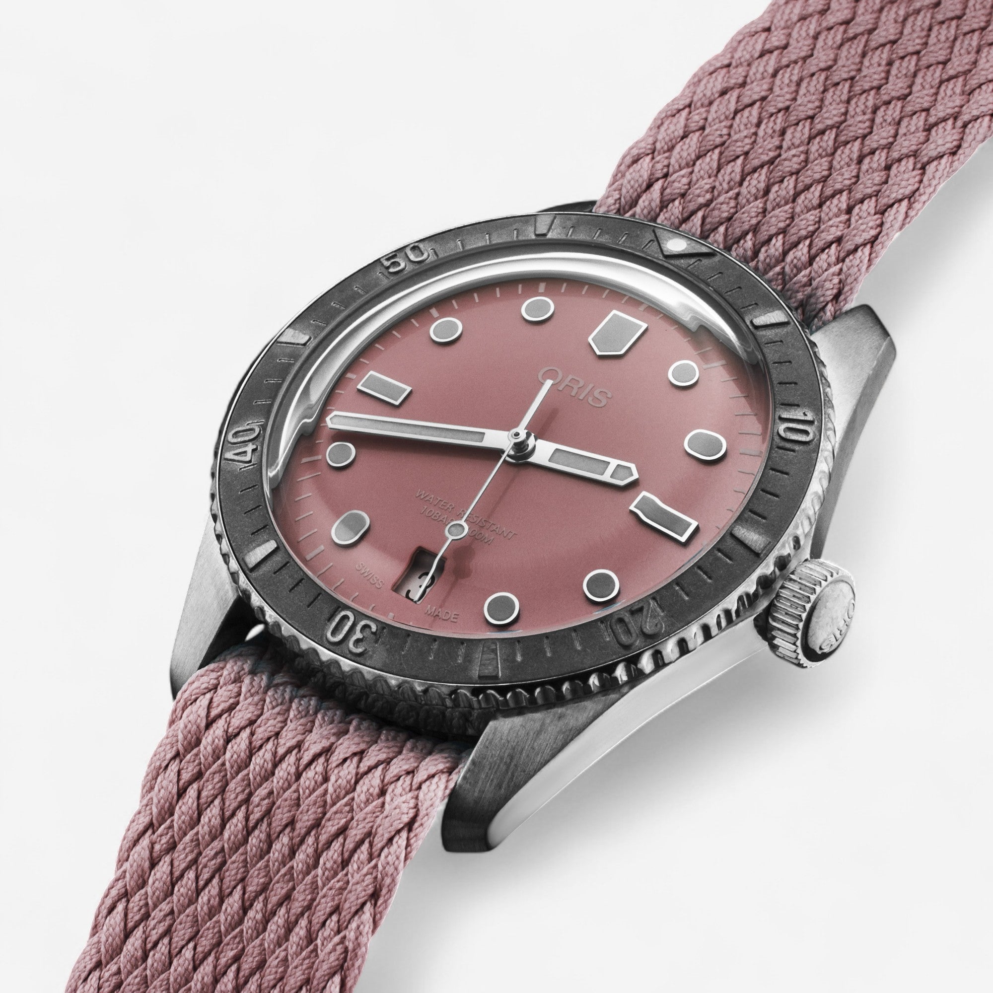 Oris Divers Sixty-Five Stainless Steel Automatic Ladies Watch 73377714058LS — view 2