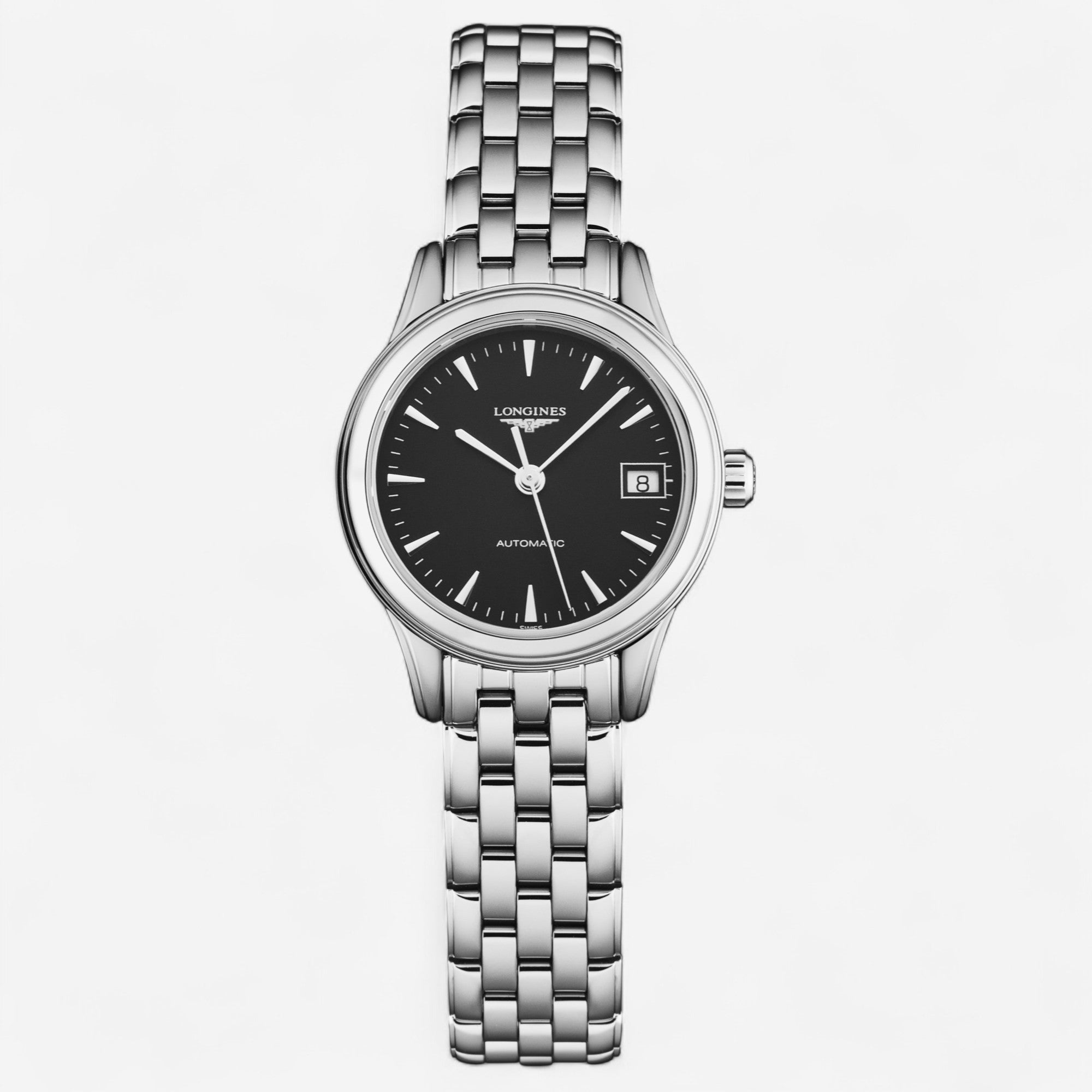 Longines Flagship Stainless Steel Automatic Ladies Watch L42744526