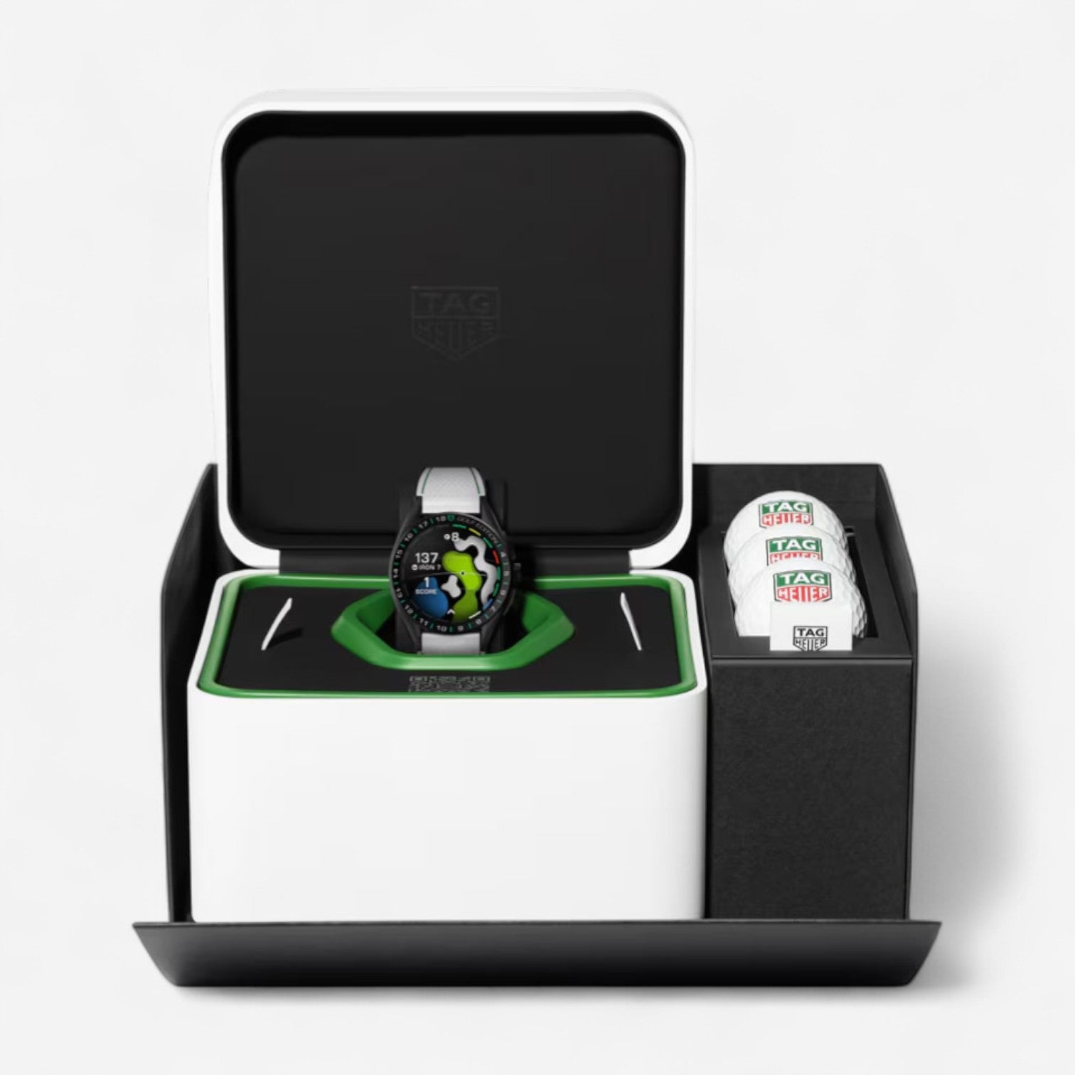 Tag Heuer Connected Calibre E4 Golf Edition 45mm Titanium Men's Smartwatch SBR8A81.EB0251 — view 5