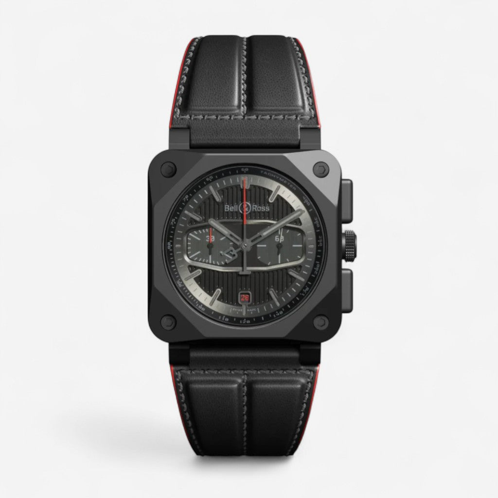 Bell & Ross Br-03 Blacktrack Ceramic LE Automatic Men's Watch BR0394-BTR-CE/SCA