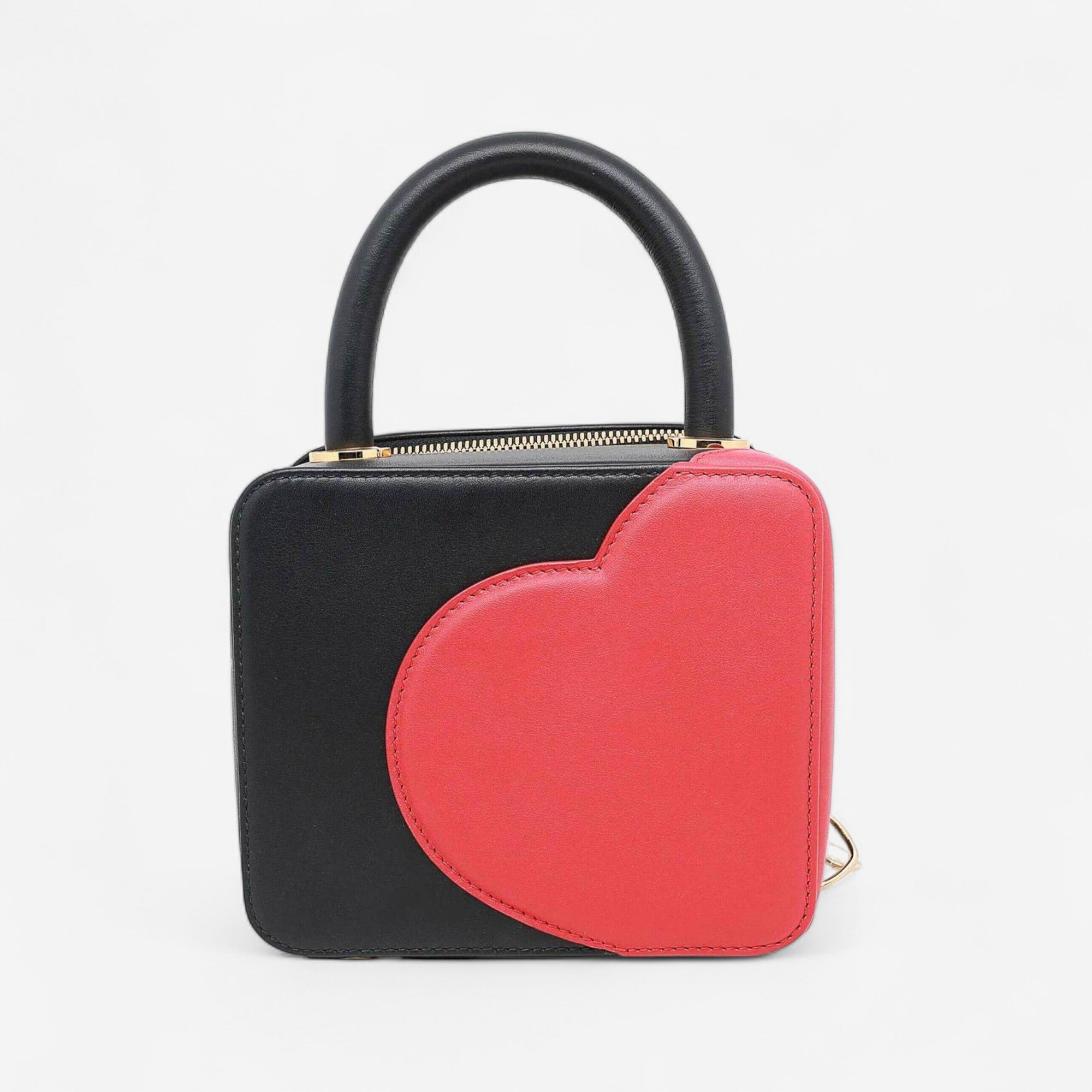 Chopard Green Carpet Chloe Sevigny Black & Red Leather Shoulder Bag 95000-0980