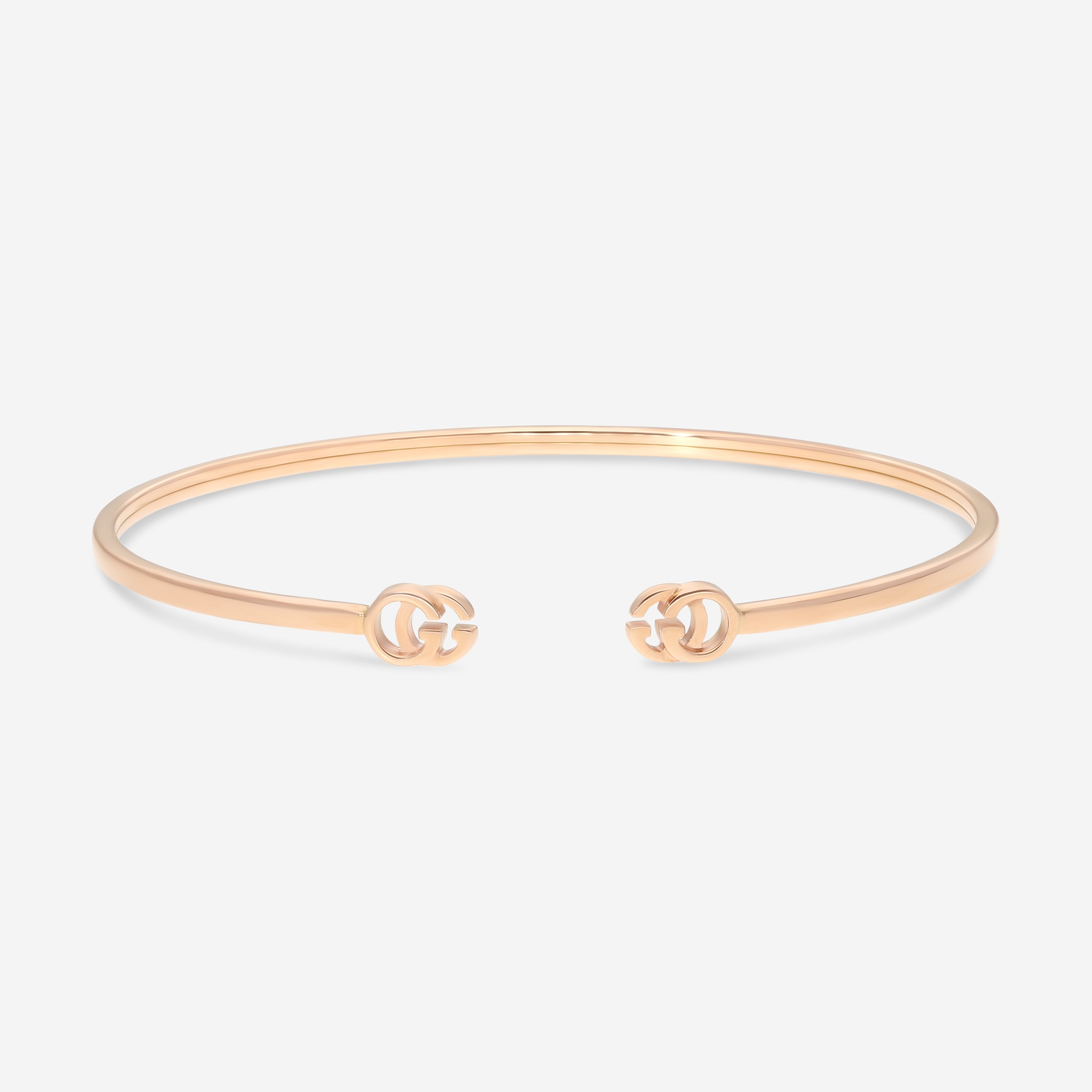 Gucci GG Running 18K Rose Gold Bracelet YBA481663002016