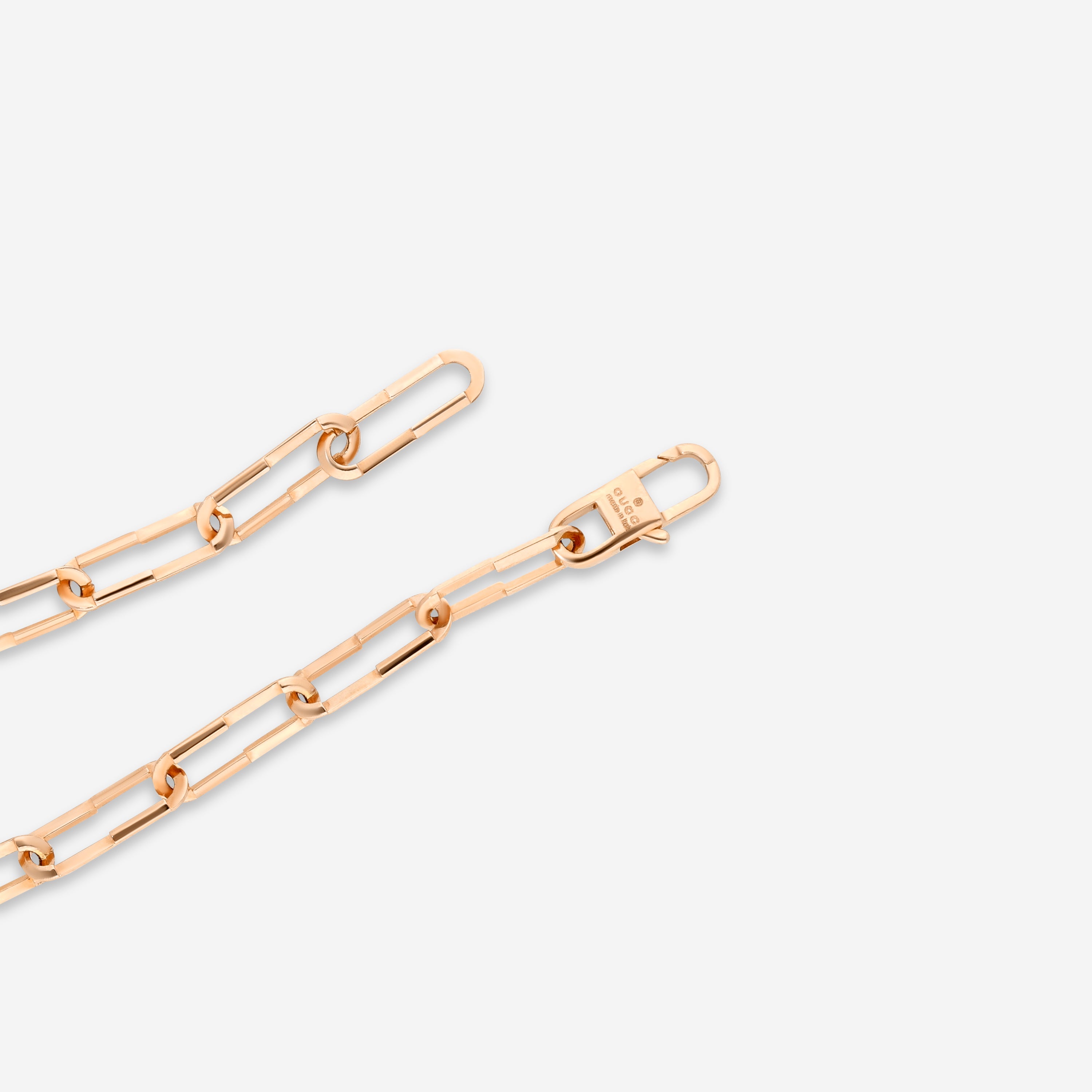Gucci Link to Love 18K Rose Gold Link Bracelet YBA744562001016 — view 4