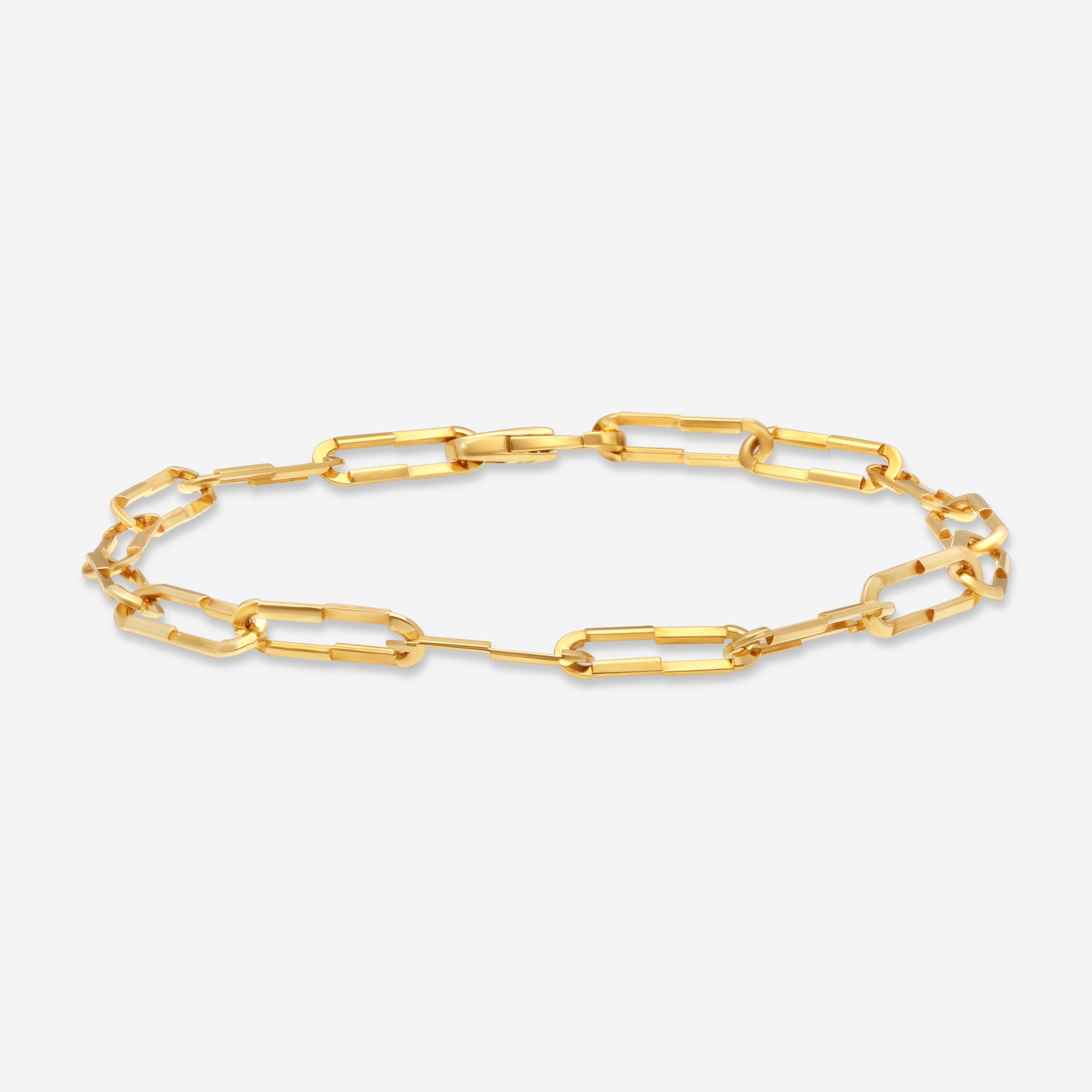 Gucci Link to Love 18K Yellow Gold Link Bracelet YBA744562002016 — view 2