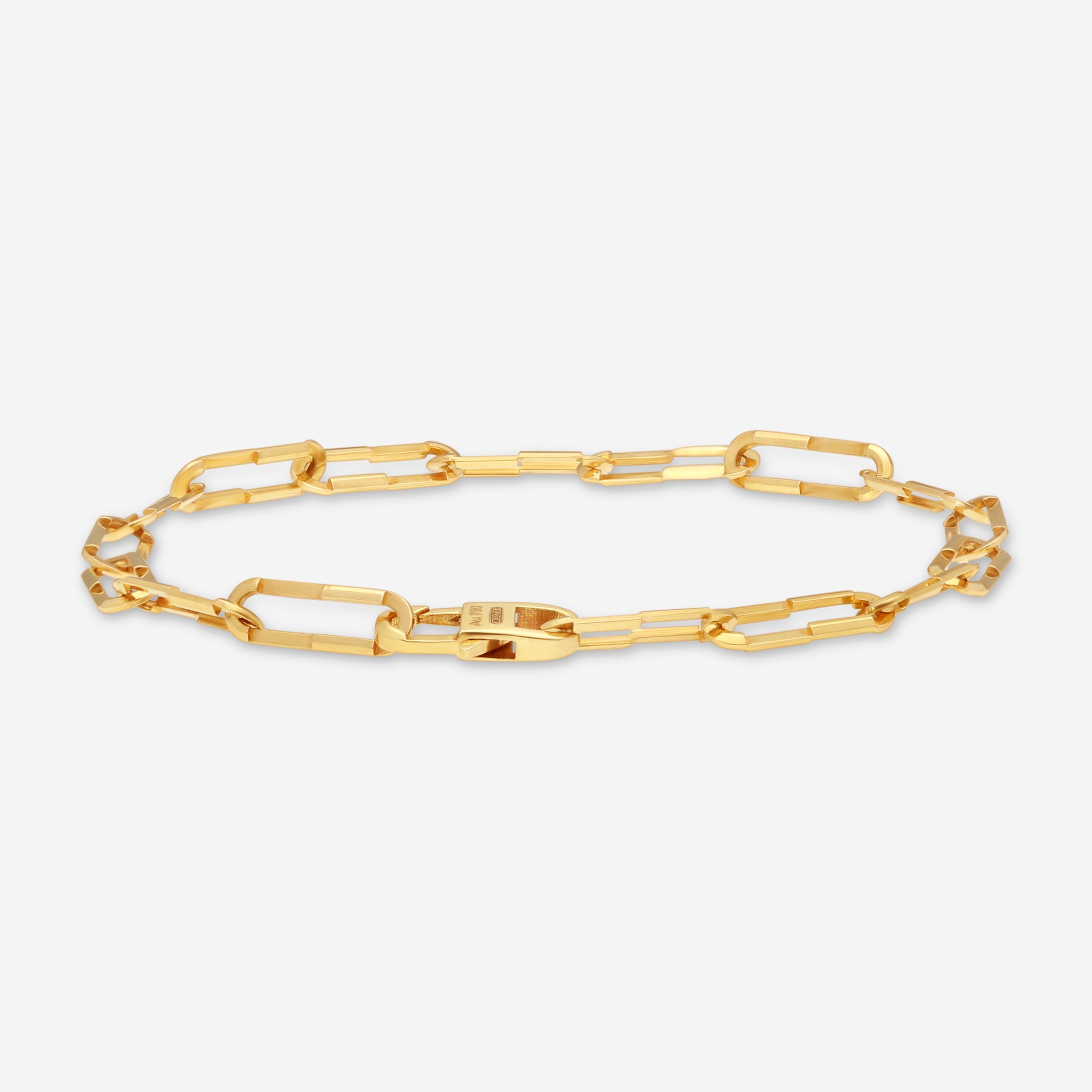 Gucci Link to Love 18K Yellow Gold Link Bracelet YBA744562002016 — view 3