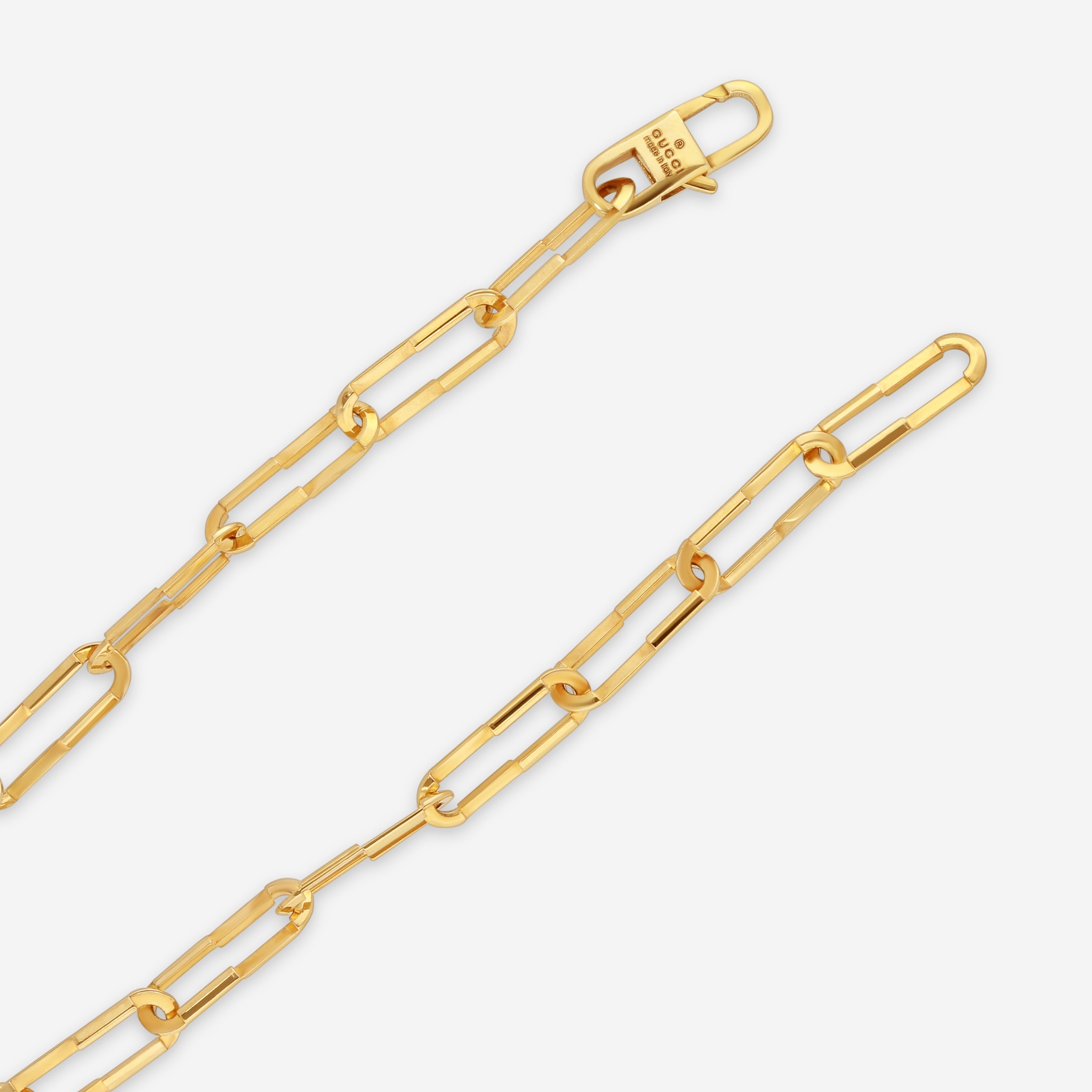 Gucci Link to Love 18K Yellow Gold Link Bracelet YBA744562002016 — view 4