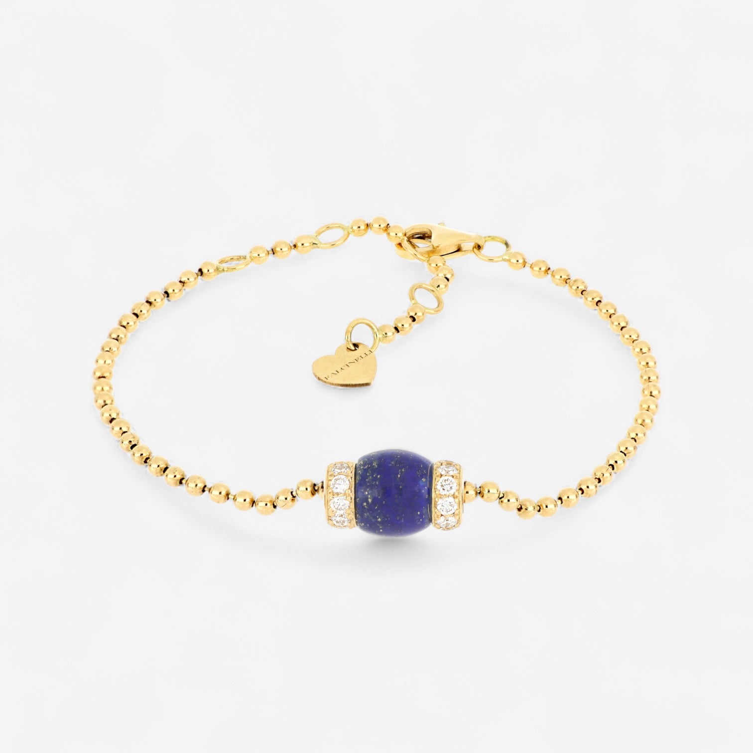 Tavanti 18K Yellow Gold Diamond & Lapis Lazuli Bracelet JF-85-0631-LA-Y-41