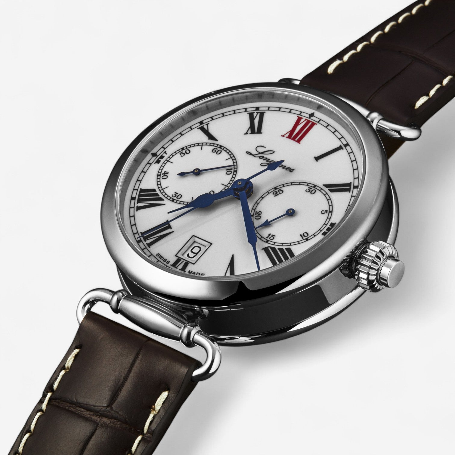 Longines Heritage Stainless Steel Automatic Men’s Watch L2.776.4.21.3 — view 2