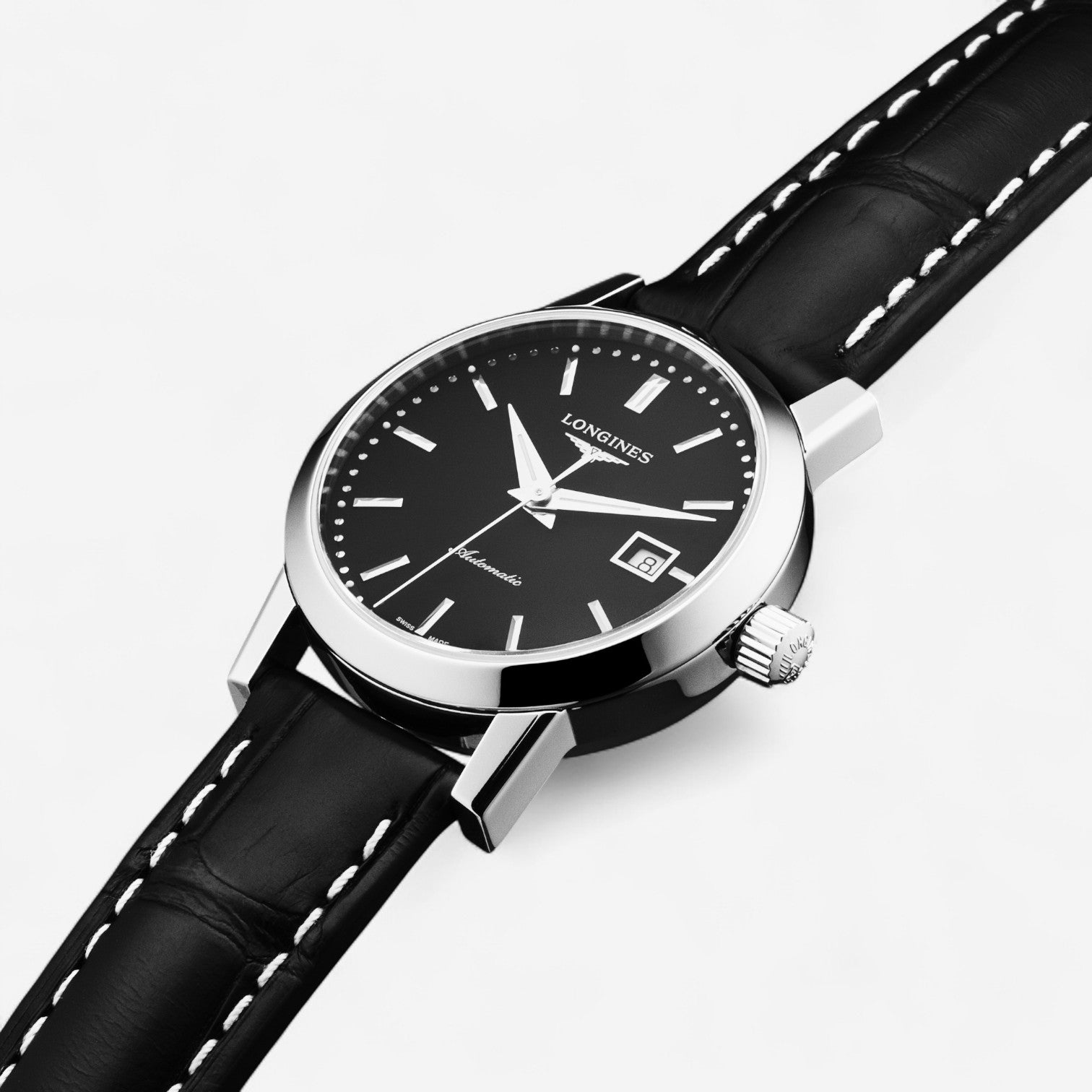 Longines Classic Stainless Steel Automatic Ladies Watch L4.325.4.52.0 — view 2