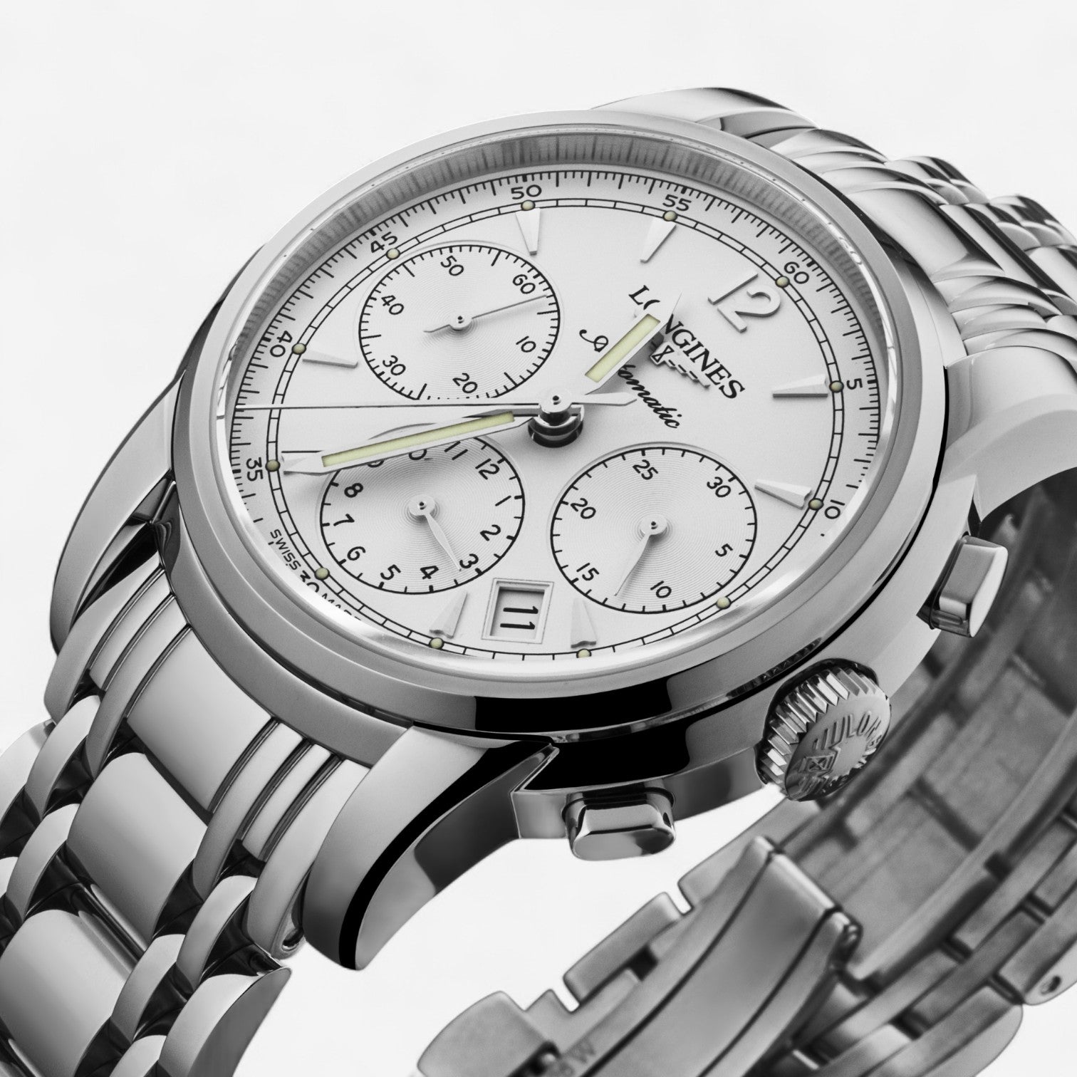 Longines Saint-Imier Stainless Steel Automatic Men’s Watch L2.752.4.72.6 — view 2