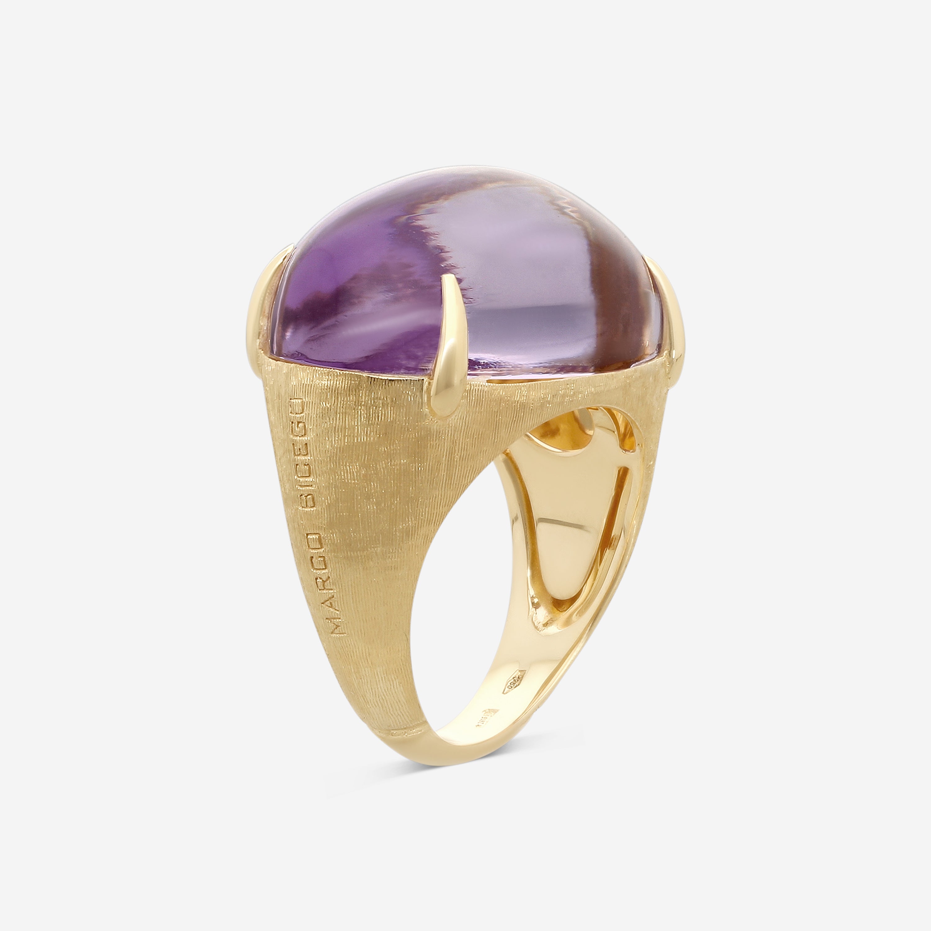 Marco Bicego Confetti Gemme 18K Yellow Gold Light Amethyst Ring Sz. 7 AB425_AL01_Y_02