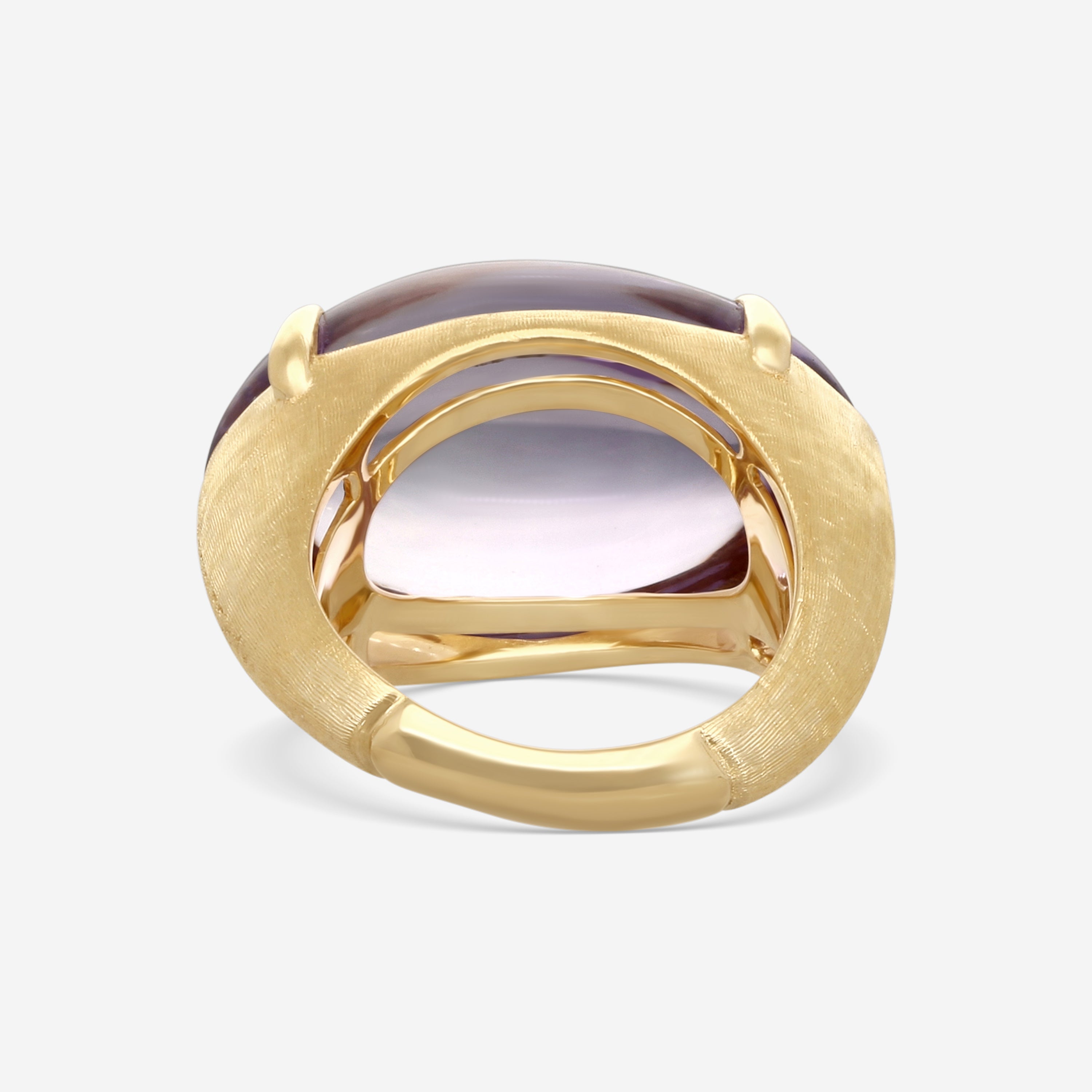 Marco Bicego Confetti Gemme 18K Yellow Gold Light Amethyst Ring Sz. 7 AB425_AL01_Y_02 — view 3