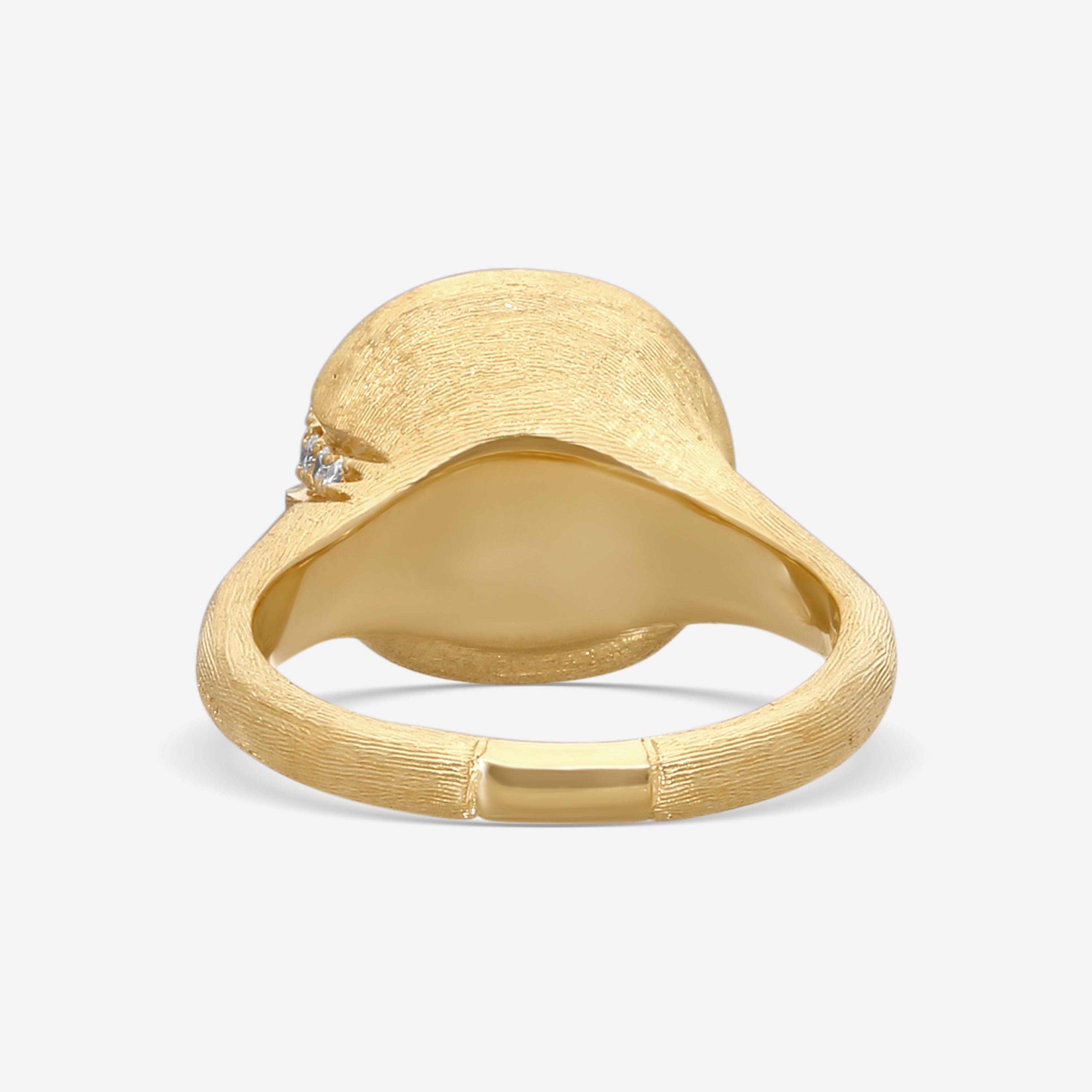 Marco Bicego Africa 18K Yellow Gold Diamond Statement Ring Sz. 6.75 AB592_B_Y_02 — view 4