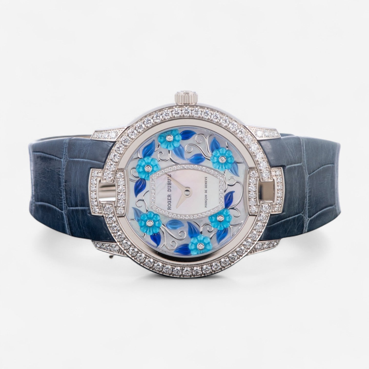 Roger Dubuis Velvet 18K White Gold Diamond Automatic Ladies Watch DBVE0054 — view 2