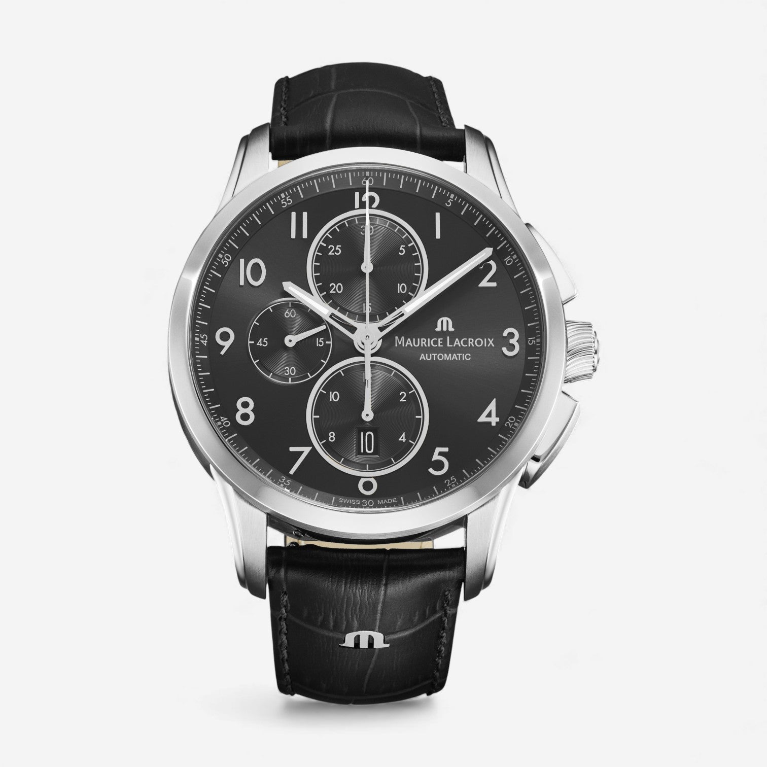 Maurice Lacroix Pontos Chronograph Stainless Steel Automatic Men's Watch PT6388-SS001-320-2