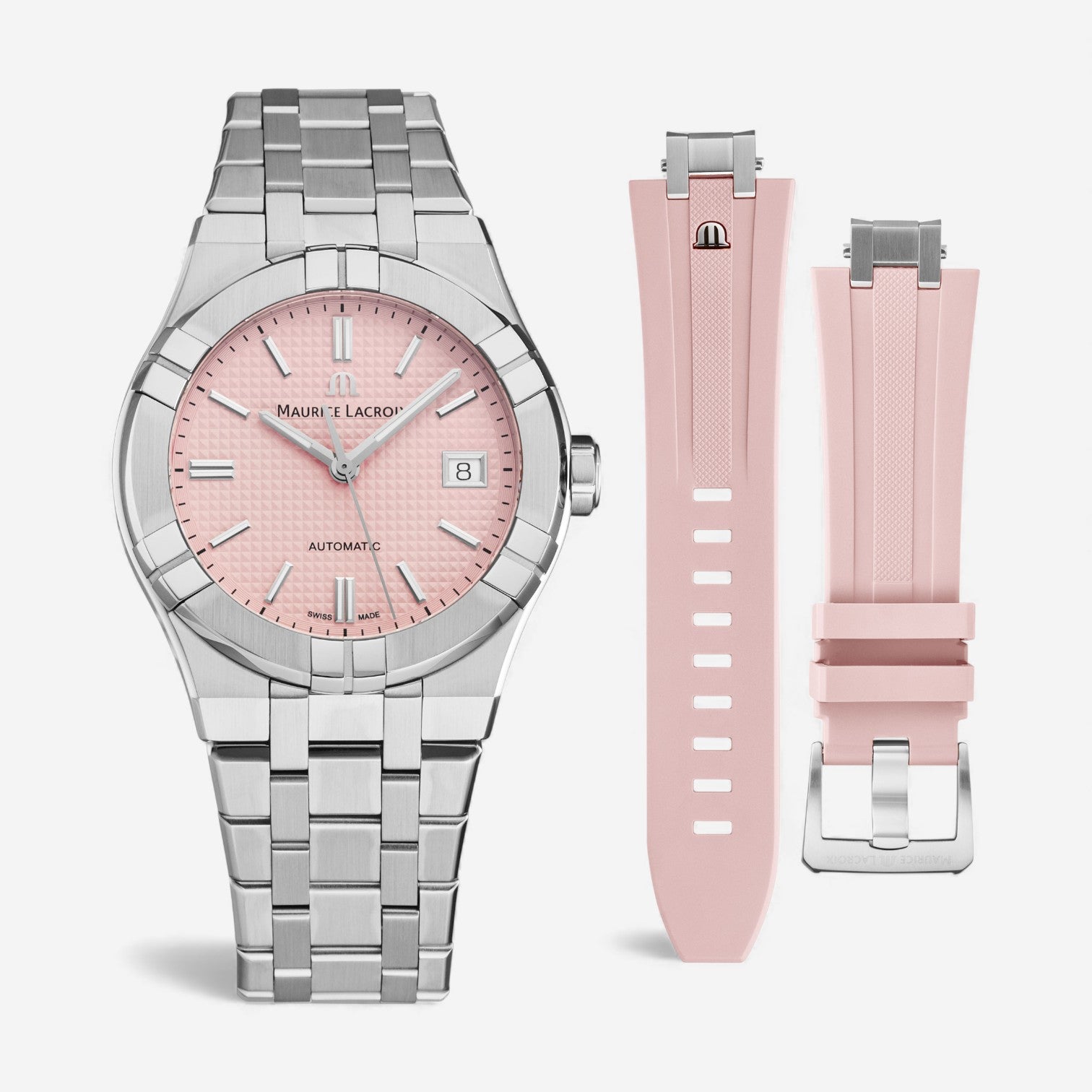 Maurice Lacroix Aikon Stainless Steel Limited Edition Automatic Ladies Watch AI6007-SS00F-530-E — view 4