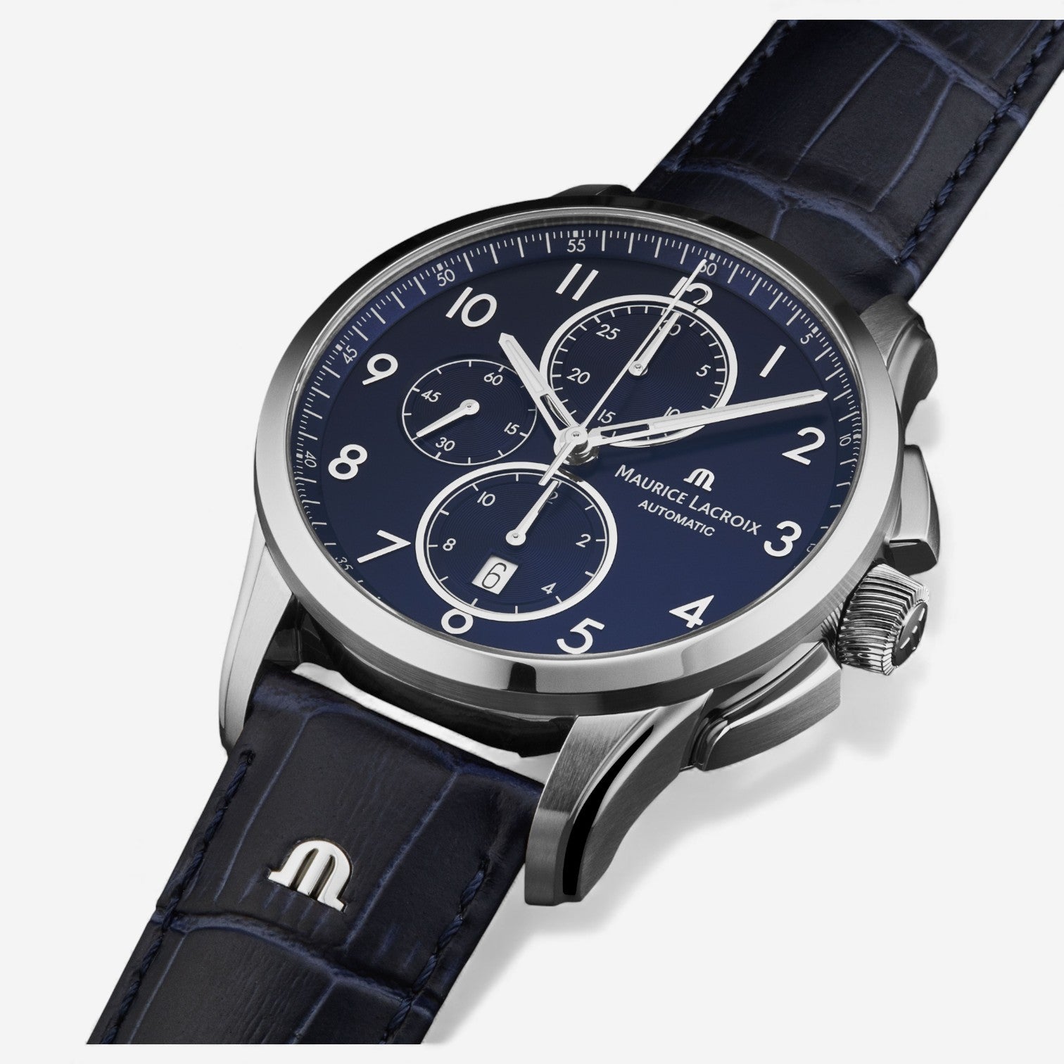 Maurice Lacroix Pontos Chronograph Stainless Steel Automatic Men's Watch PT6388-SS001-420-4 — view 2