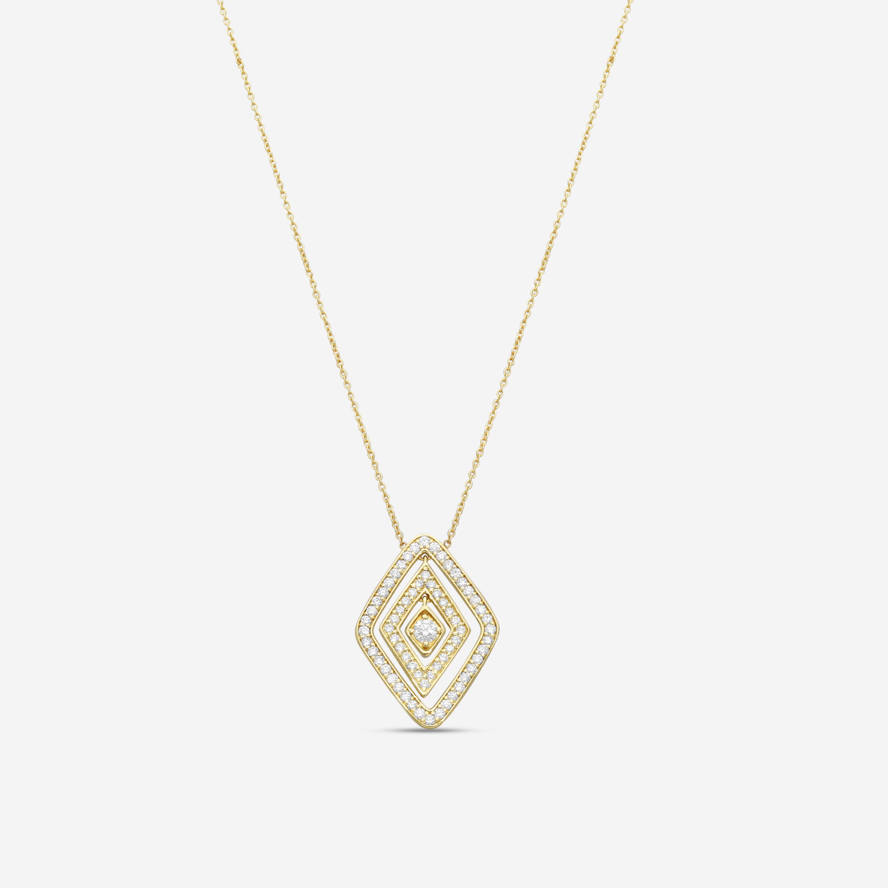 Roberto Coin 18K Yellow Gold Diamond Pendant Necklace 111484AYCHX0