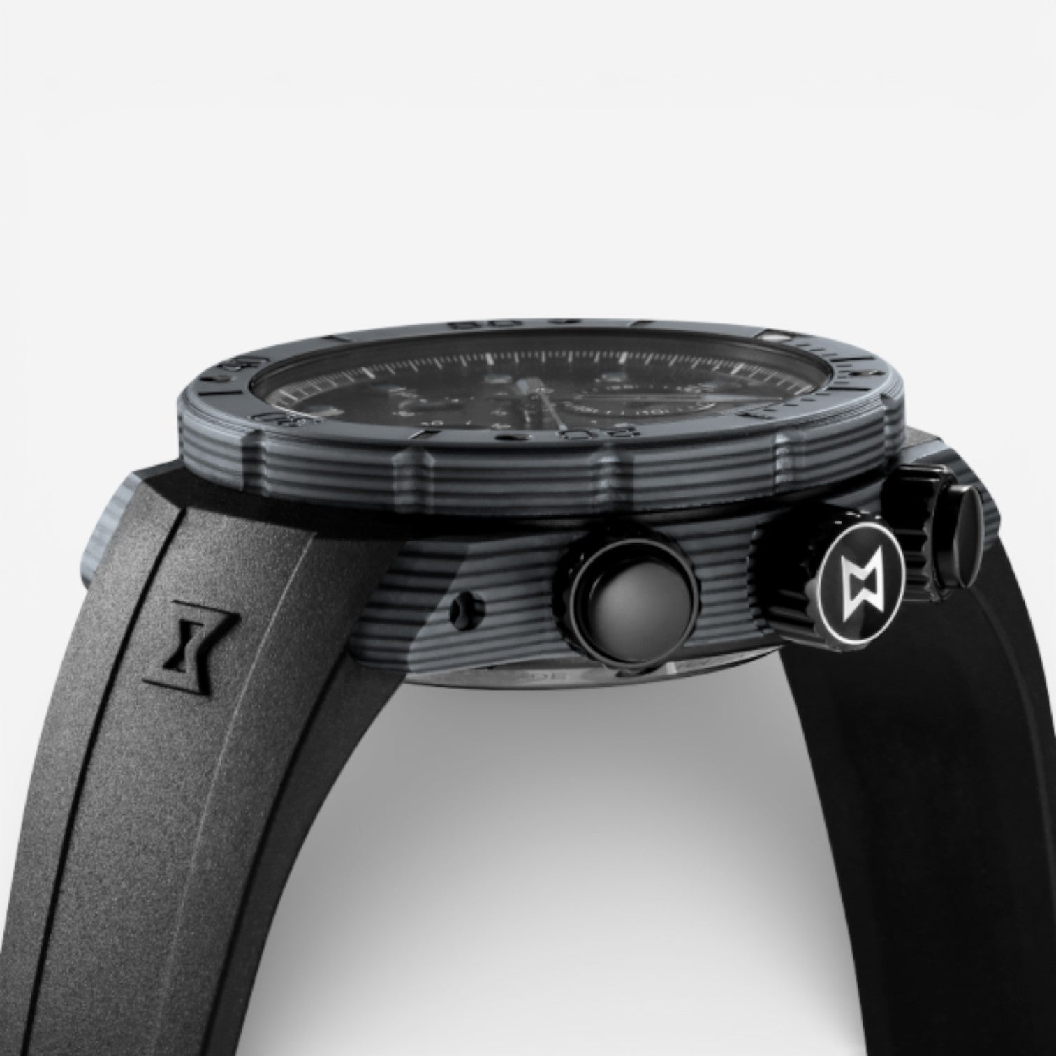 Edox CO-1 Chronograph Carbon Automatic Men's Watch 01125-CLNGN-BUNN — view 2