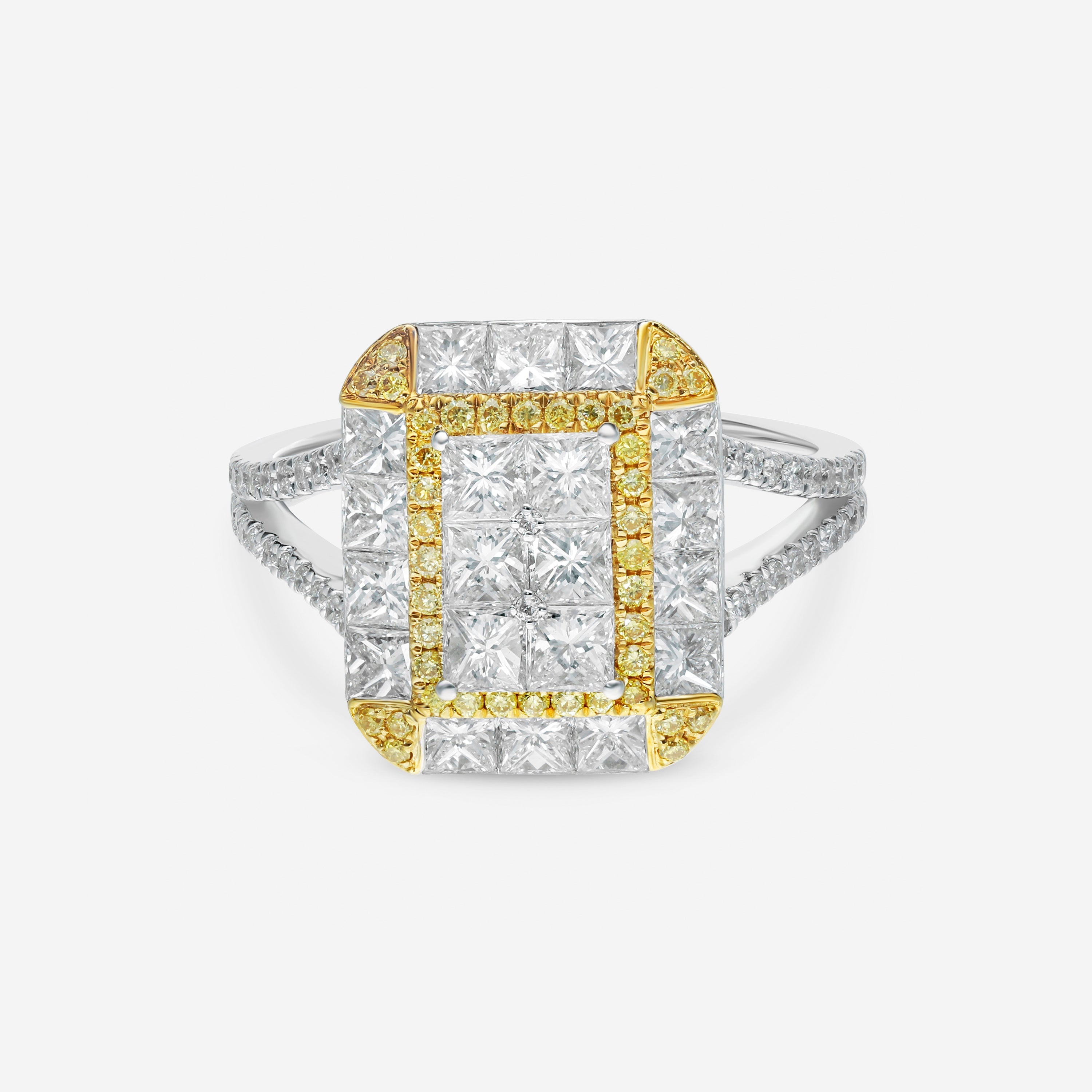 Gregg Ruth 18K Yellow Gold Diamond Engagement Ring Sz. 6.5 605259