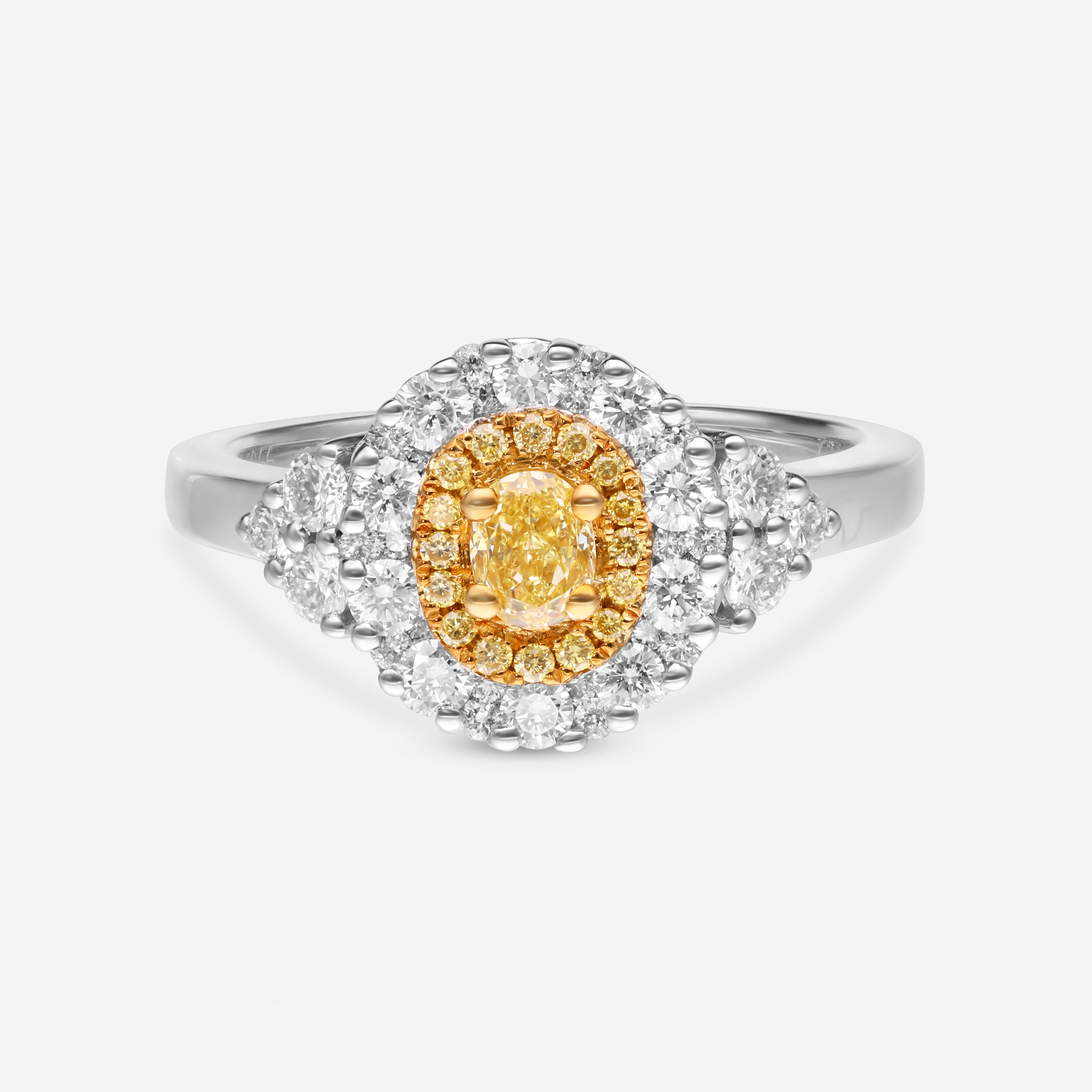 Gregg Ruth 18K White Gold Diamond 1.02ct. Engagement Ring Sz. 6.5 602507