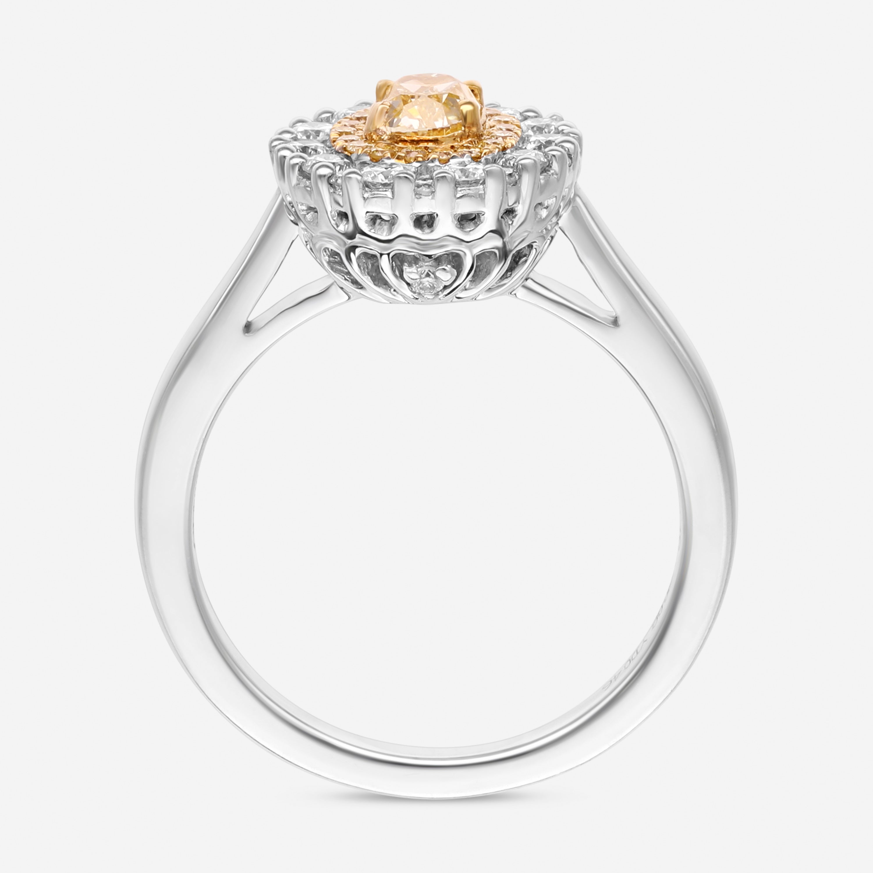 Gregg Ruth 18K White Gold Diamond 1.28ct. Engagement Ring Sz. 6.5 602512-GCR/000917.108 — view 3