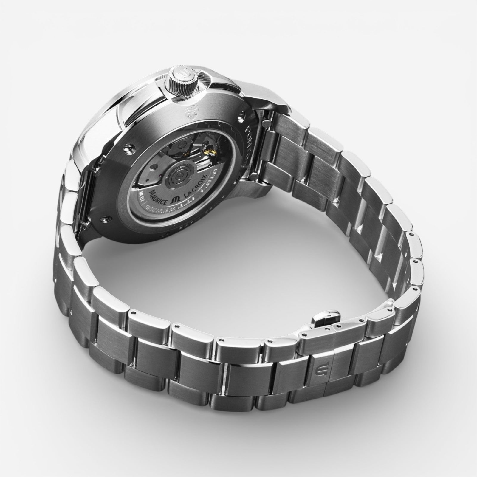 Maurice Lacroix Pontos Chronograph Stainless Steel Automatic Men's Watch PT6388-SS002-330-1 — view 3