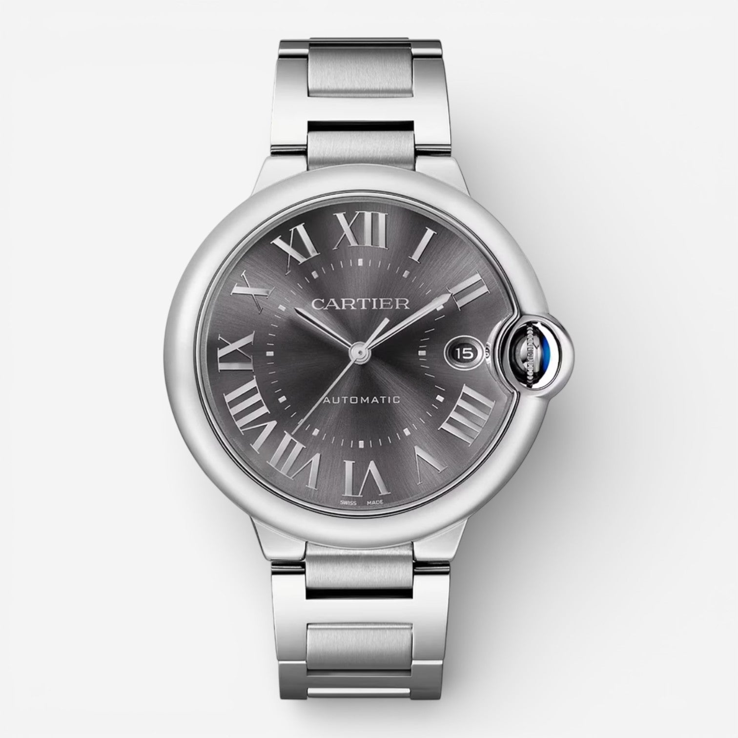 Cartier Ballon Bleu Stainless Steel Automatic Men's Watch WSBB0060