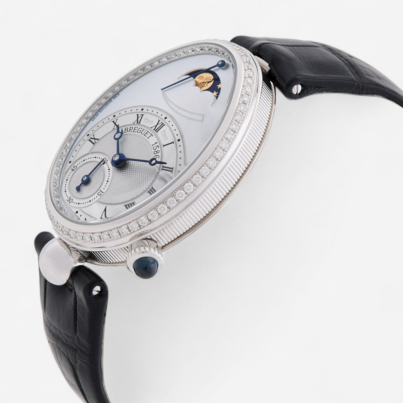 Breguet Reine de Naples 18K White Gold Diamond Automatic Ladies Watch 8908BB52964D00D3L — view 2