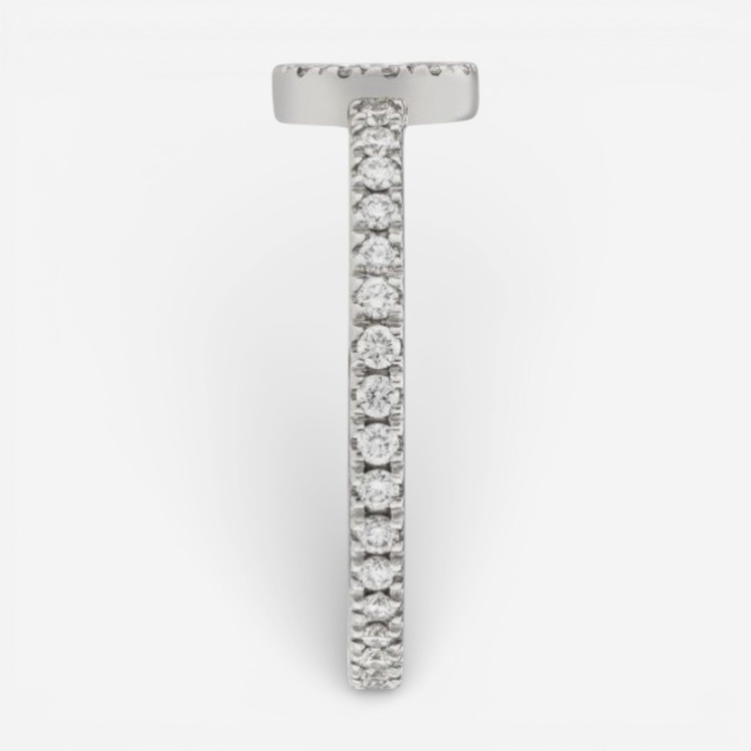 Gucci Interlocking G 18K White Gold Diamond Ring Sz. 6.75 YBC6791130010 — view 5