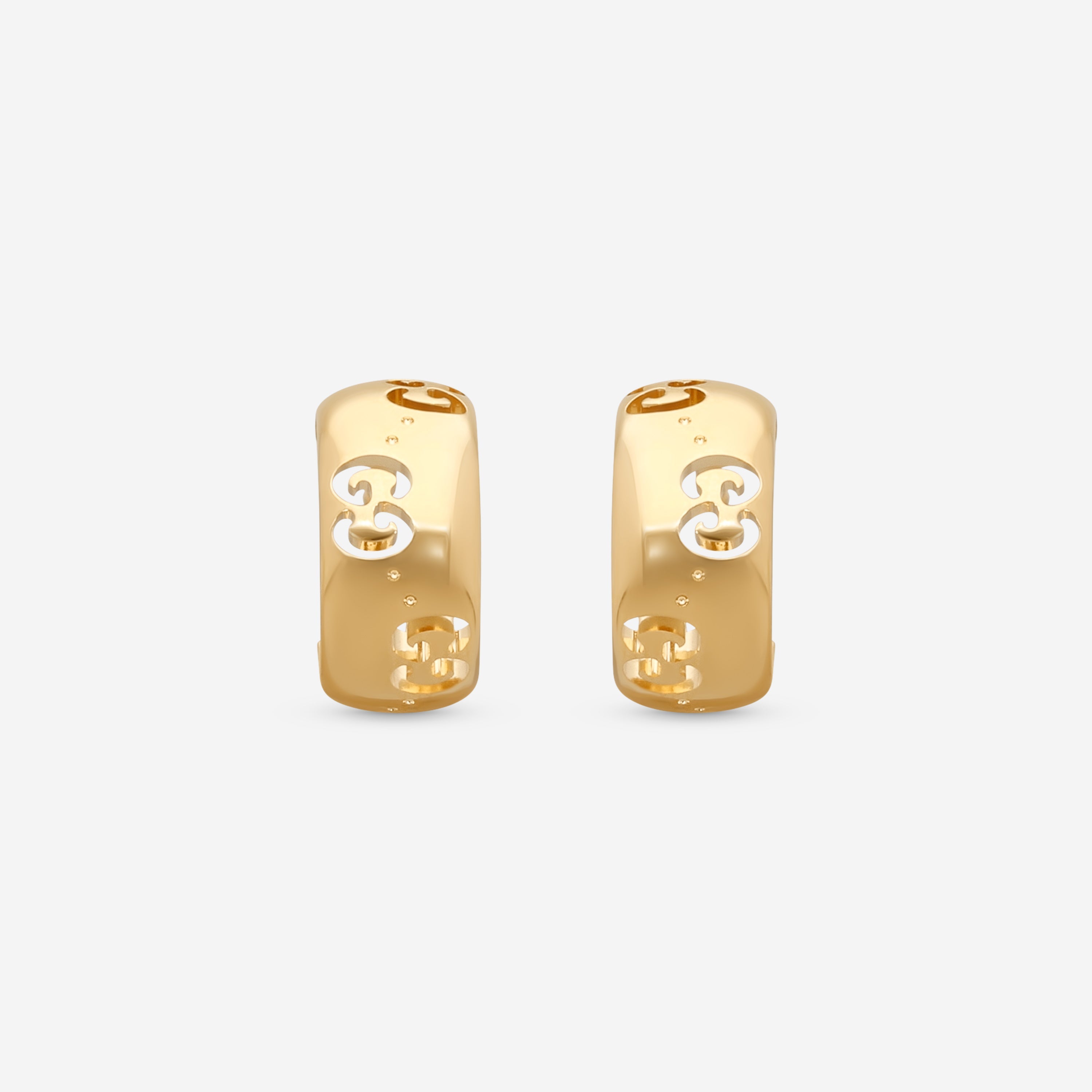 Gucci Icon 18K Yellow Gold Earrings YBD80436100100U — view 2