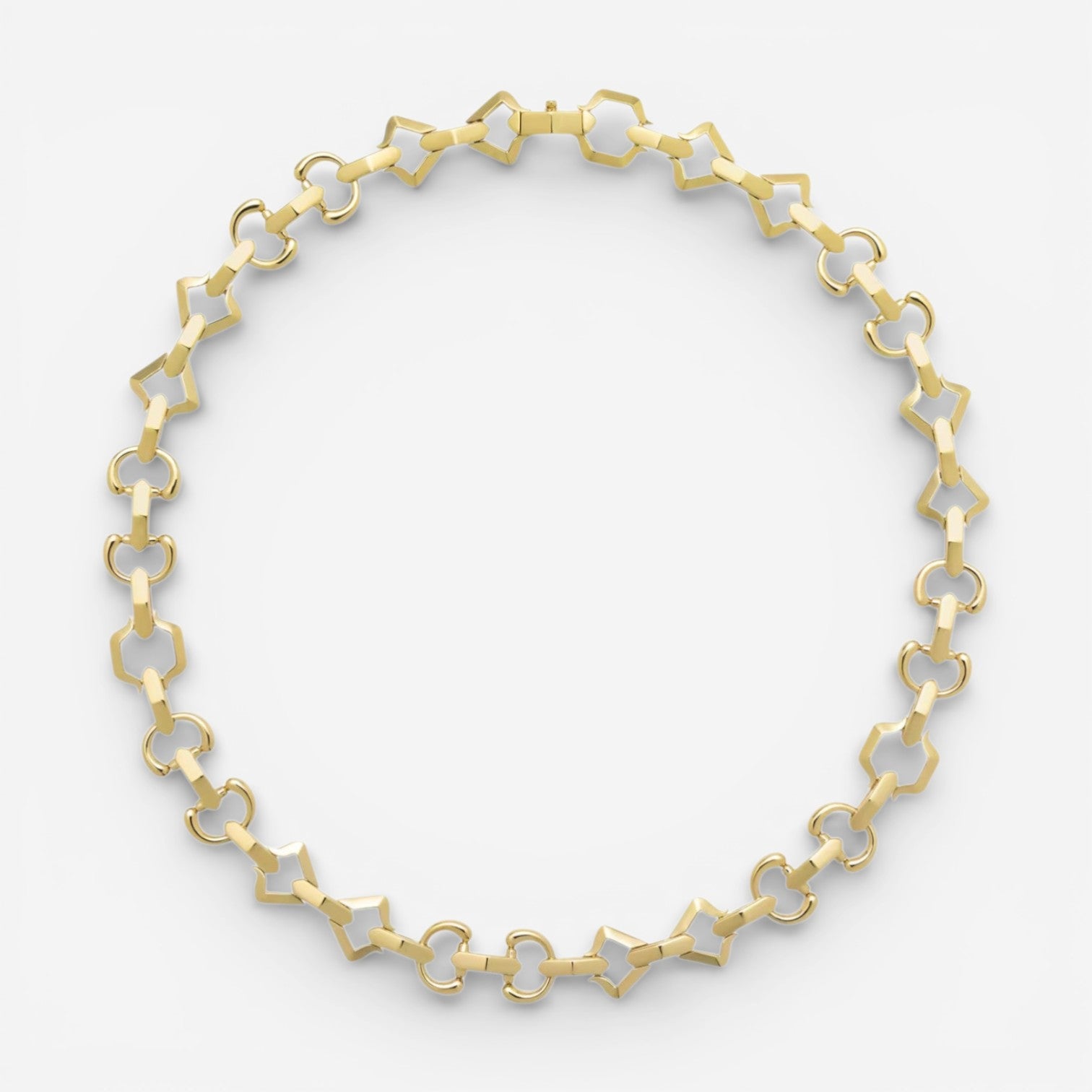 Gucci Horsebit  18K Yellow Gold Necklace YBB74966800100U