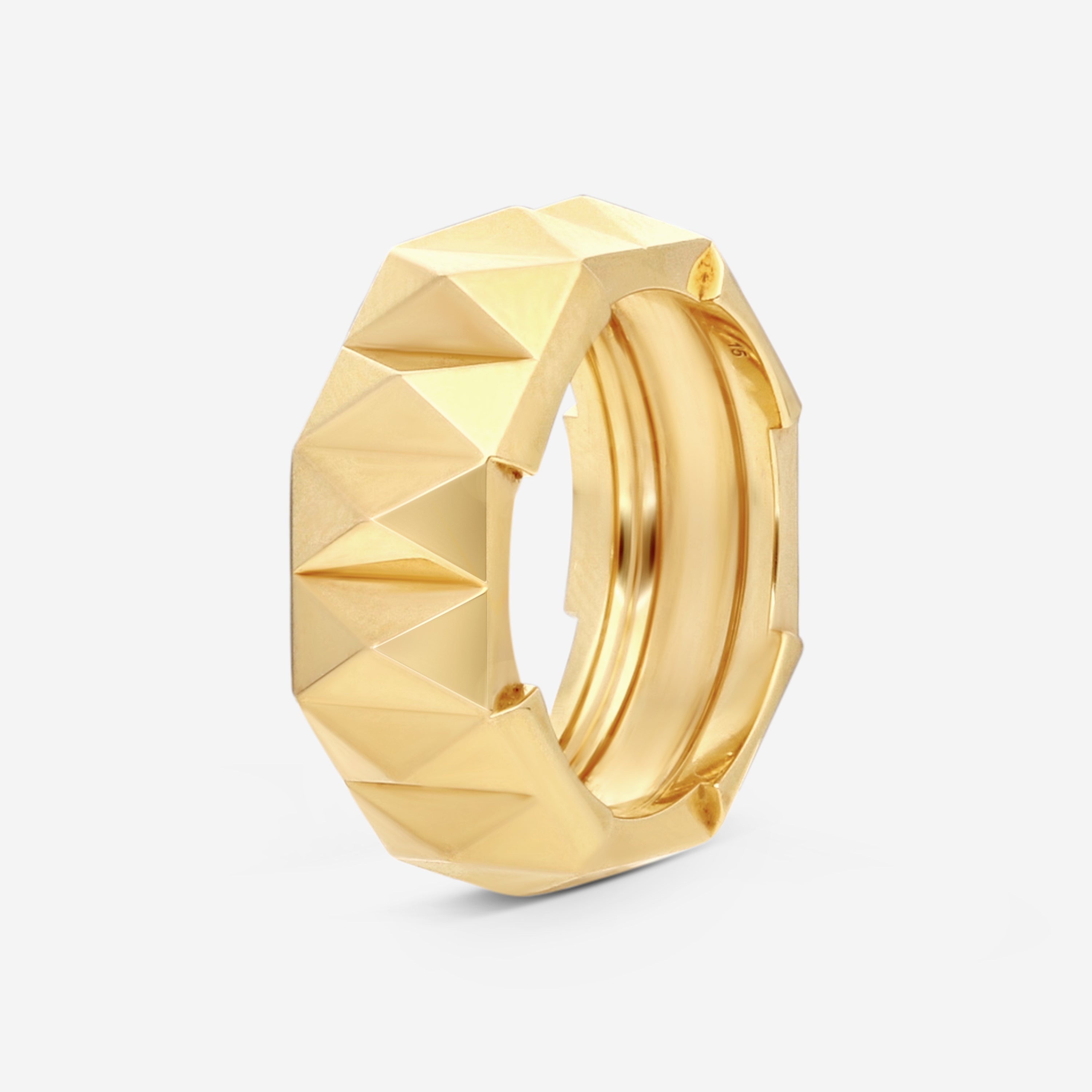 Gucci Link to Love 18K Yellow Gold Ring YBC702379001 — view 2