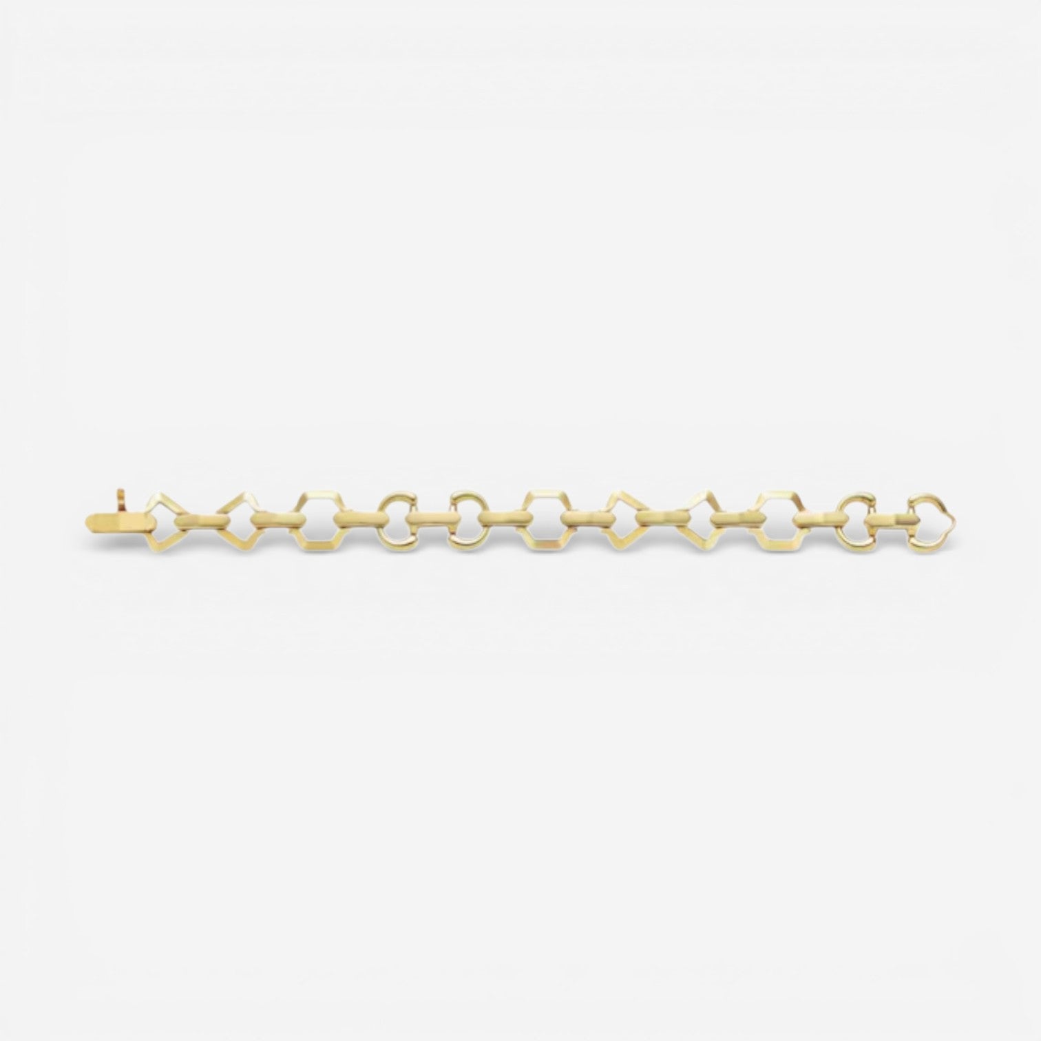 Gucci 18K Yellow Gold Horsebit Bracelet YBA749662001016 — view 3