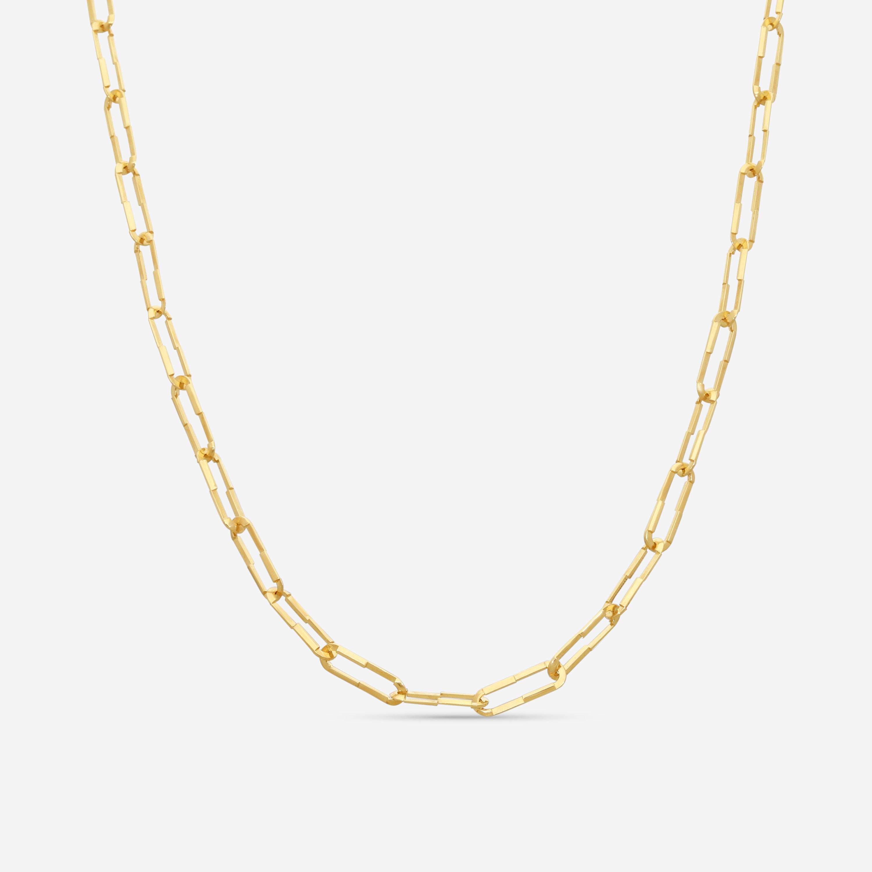 Gucci Link to Love 18K Yellow Gold Link Necklace YBB745654002