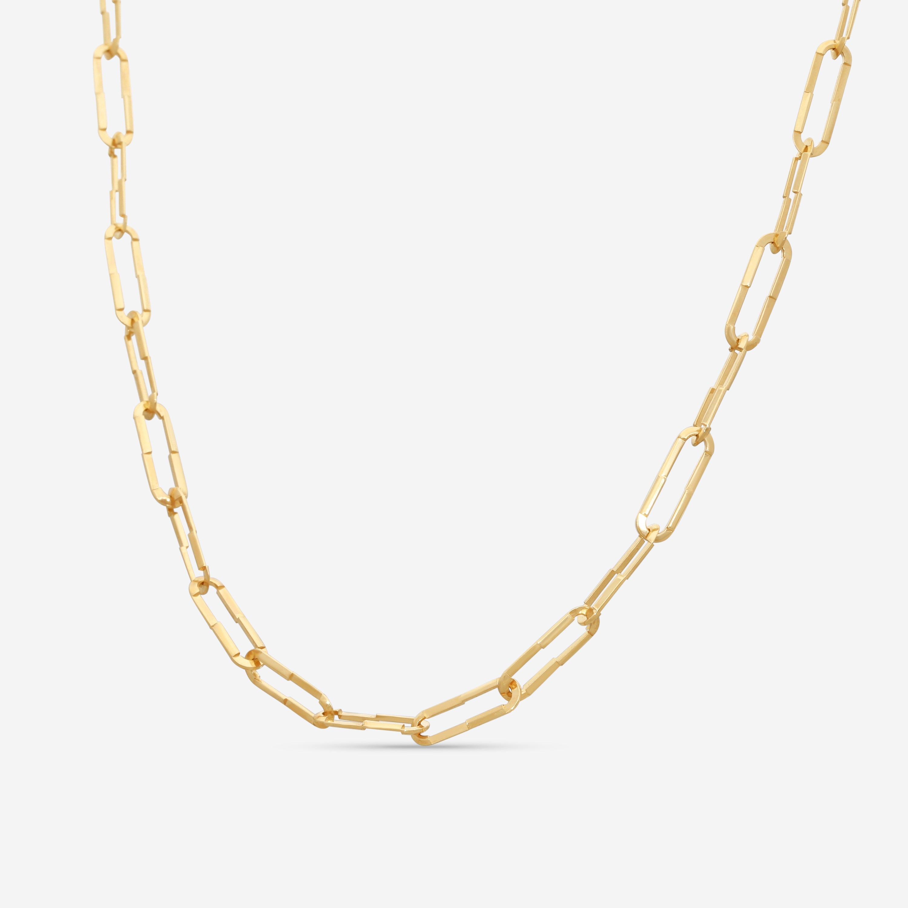 Gucci Link to Love 18K Yellow Gold Link Necklace YBB745654002 — view 2