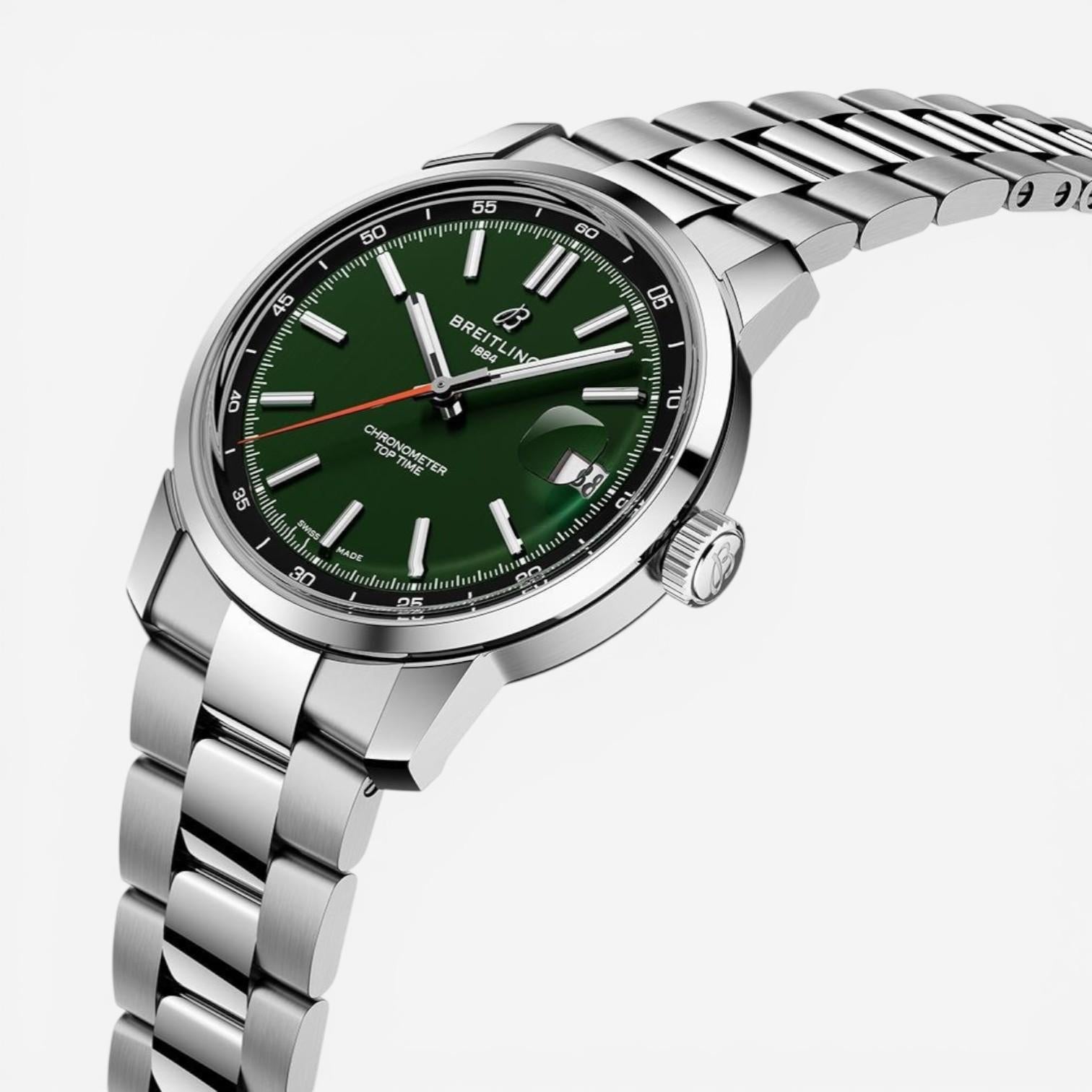 Breitling Top Time Stainless Steel Automatic Men's Watch AB3113171L1A1 — view 2