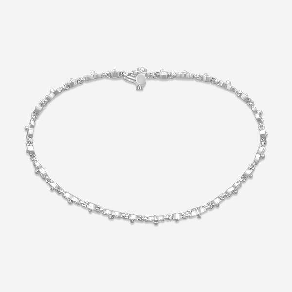 Suna Platinum Diamond Lace Bracelet B3670P — view 4