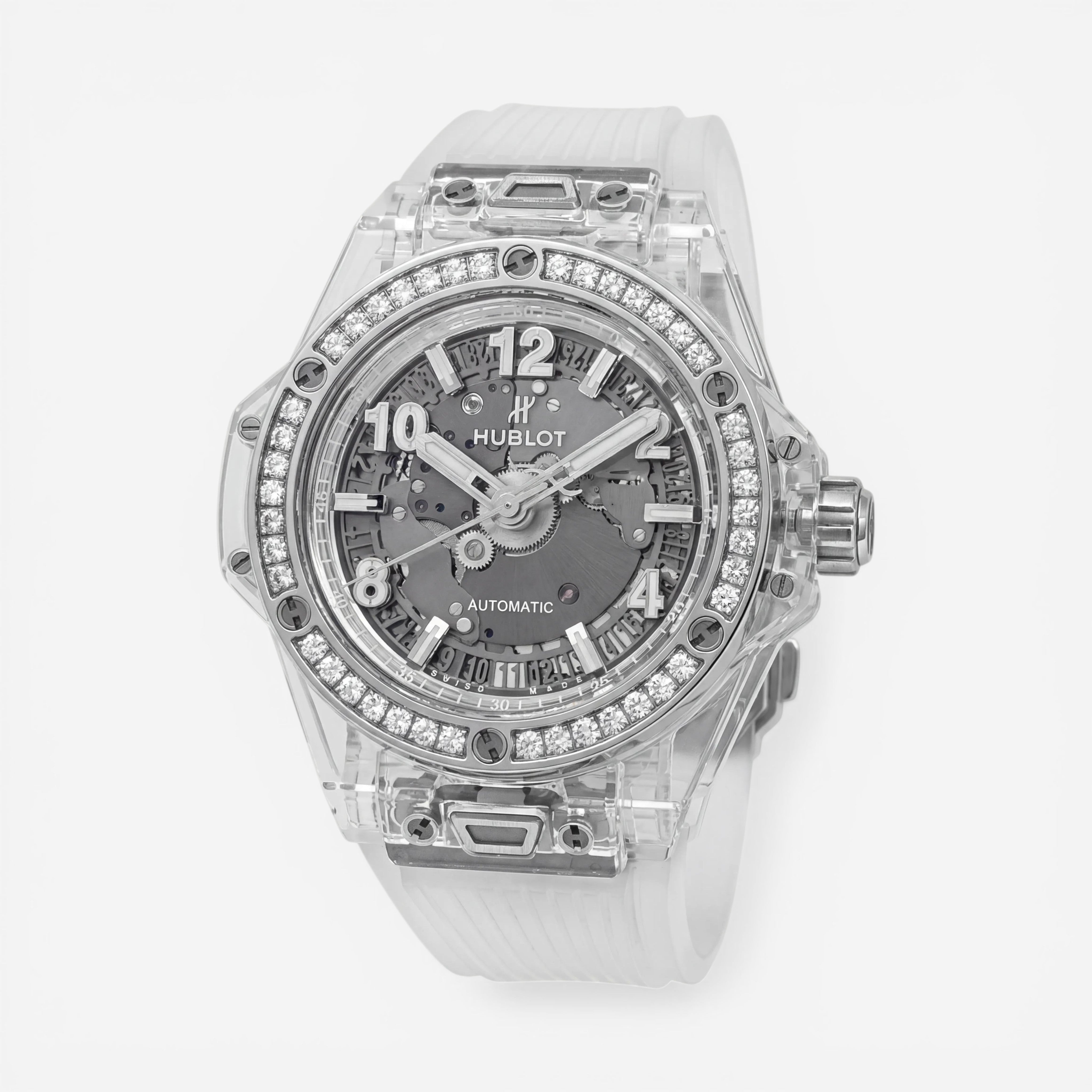 Hublot Big Bang One Clink Sapphire Crystal Automatic Ladies Watch 465JX4802RT120