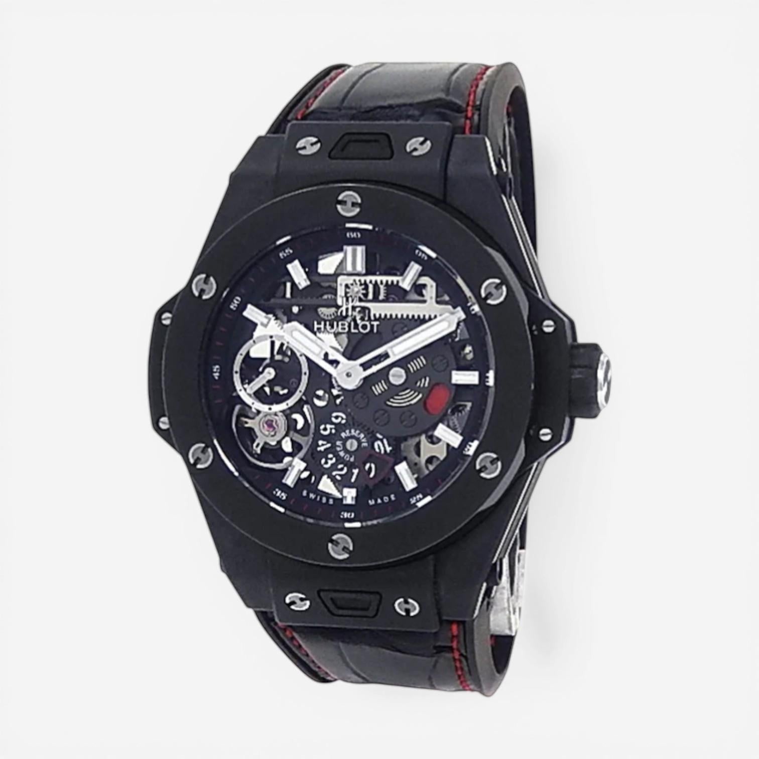 Hublot Big Bang Meca-10 Black Magic Ceramic Automatic Men's Watch 414.CI.123.RX — view 2