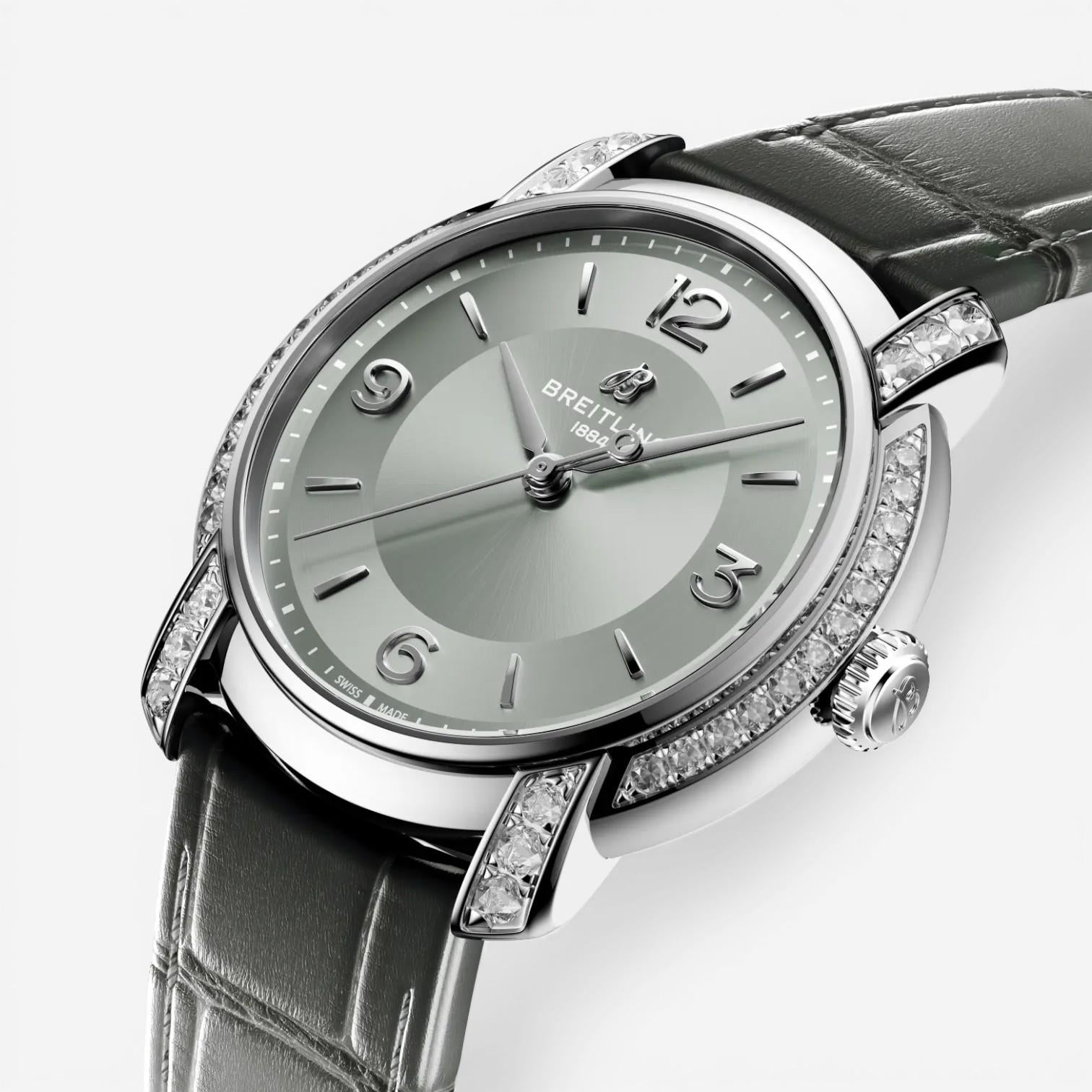 Breitling Premier Stainless Steel Automatic Ladies Watch A10310671M1P1 — view 2