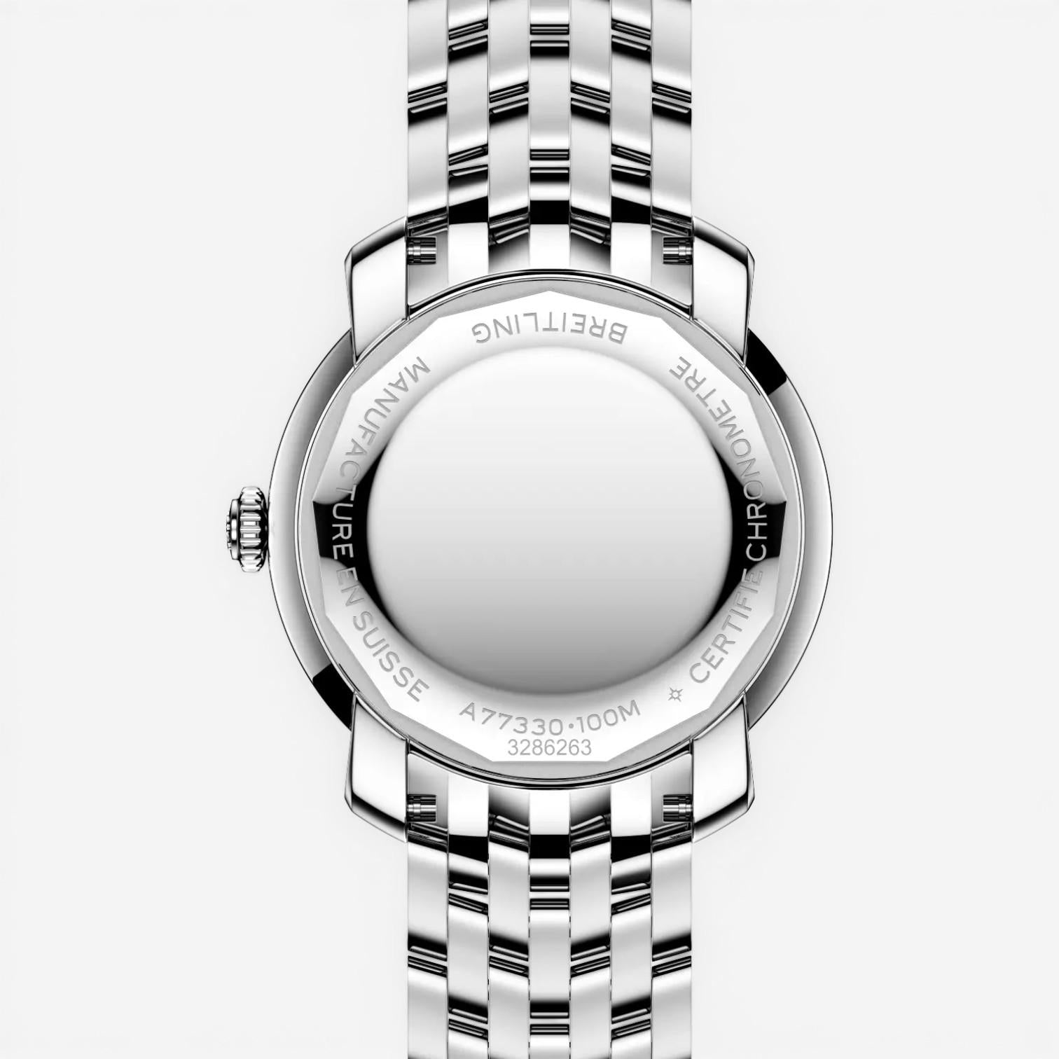 Breitling Premier Stainless Steel Quartz Ladies Watch A77330121A2A1 — view 4